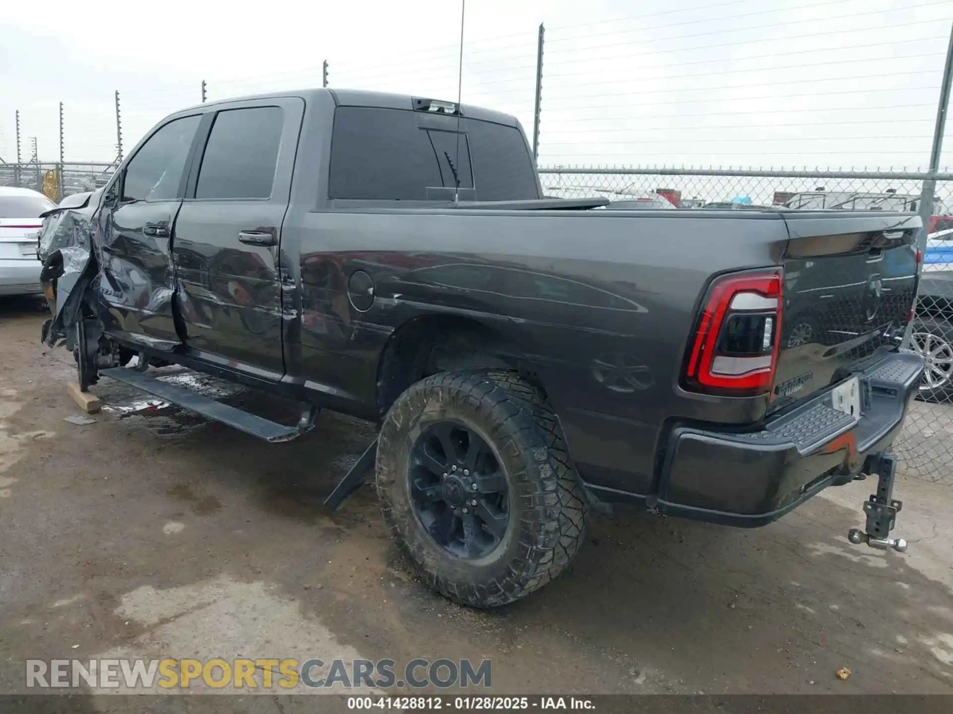 3 Photograph of a damaged car 3C6UR5FL1RG142556 RAM 2500 2024