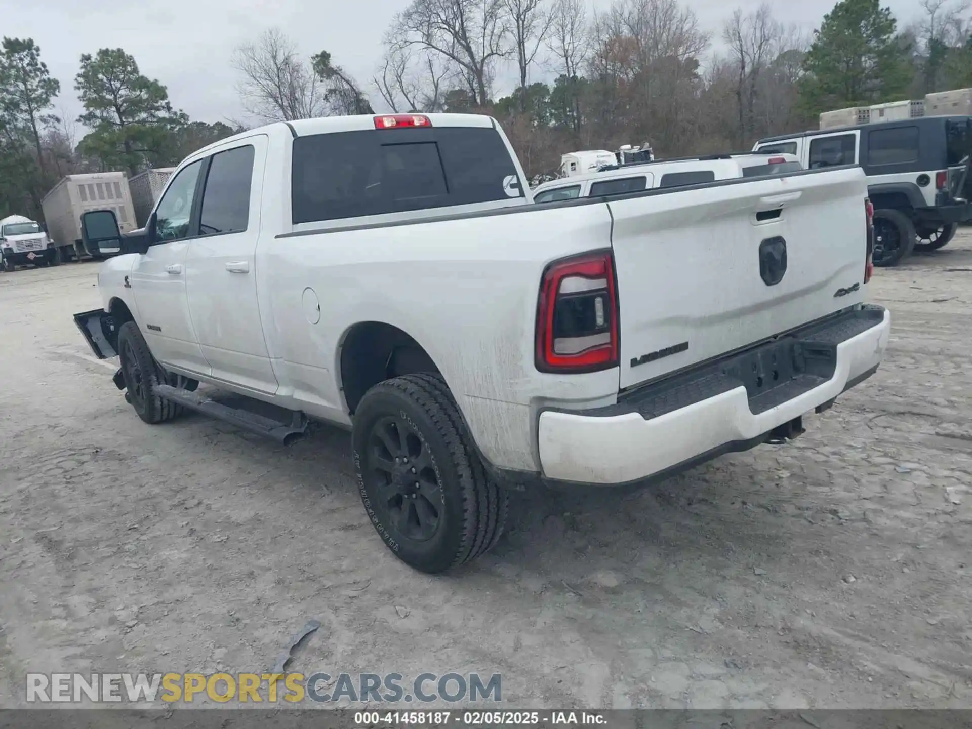 3 Photograph of a damaged car 3C6UR5FL1RG252877 RAM 2500 2024