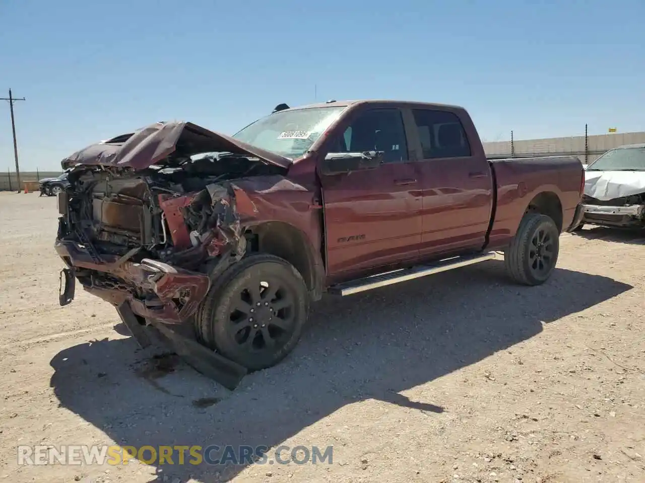 1 fotografías del automóvil dañado 3C6UR5FL9RG162974 RAM 2500 2024