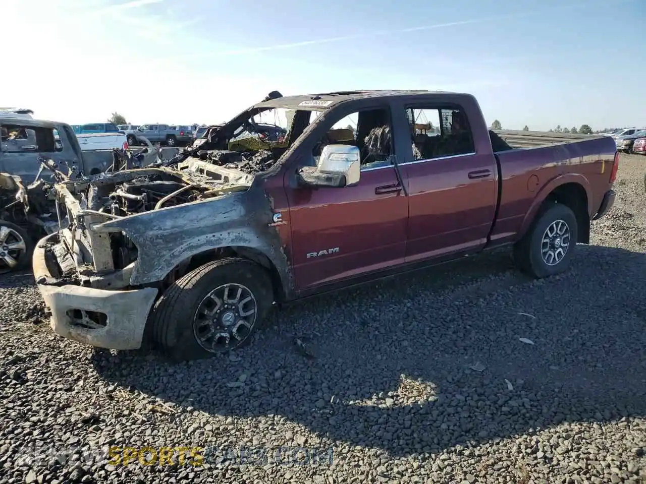 1 fotografías del automóvil dañado 3C6UR5GL4RG253584 RAM 2500 2024