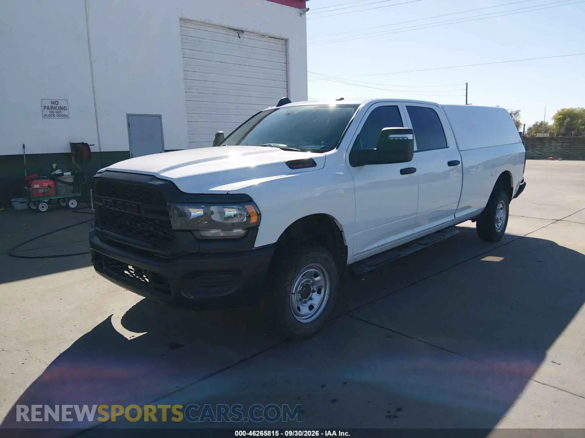 2 Photograph of a damaged car 3C6UR5HJ1RG249618 RAM 2500 2024