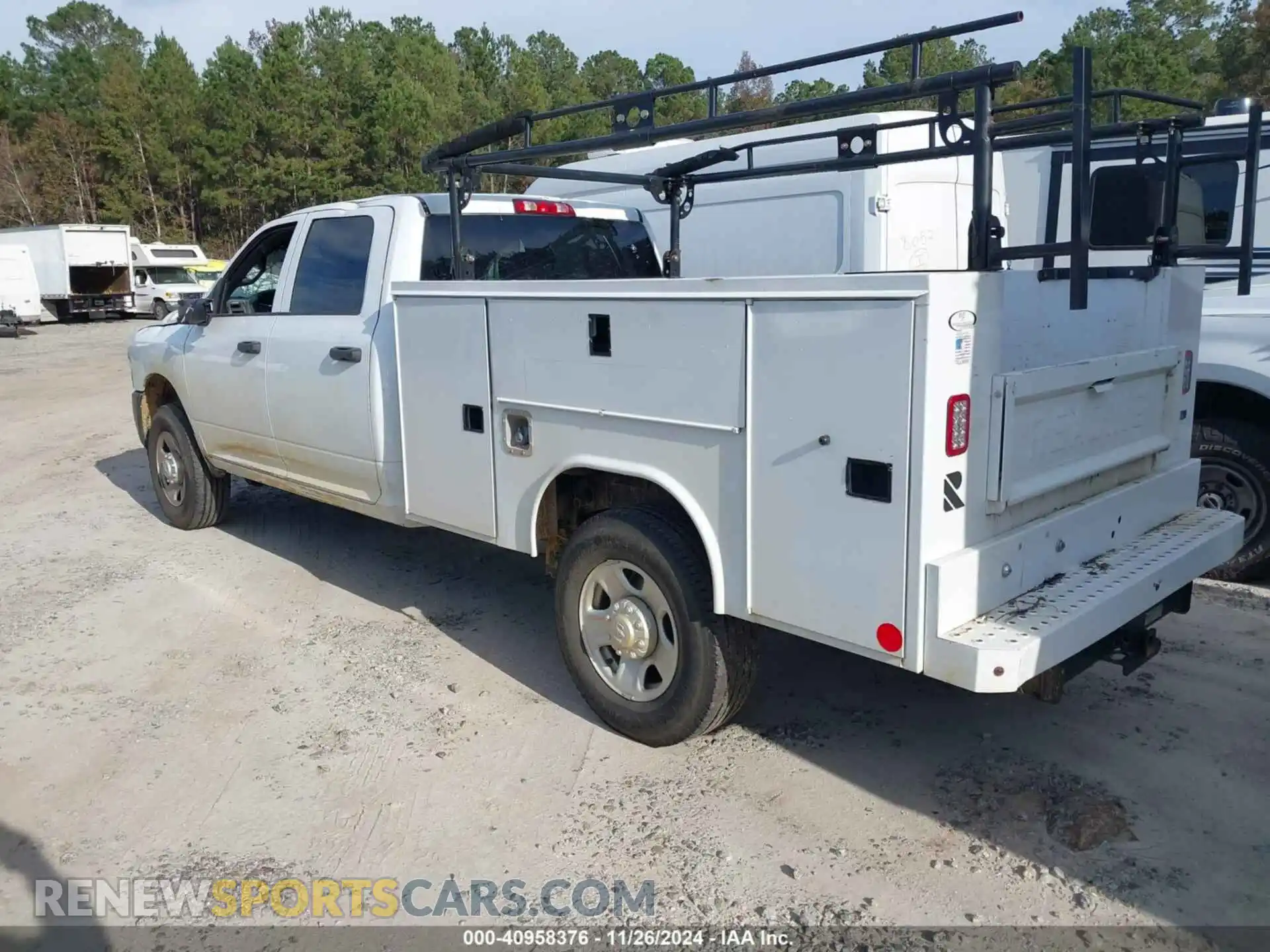 3 Photograph of a damaged car 3C6UR5HJXRG151946 RAM 2500 2024