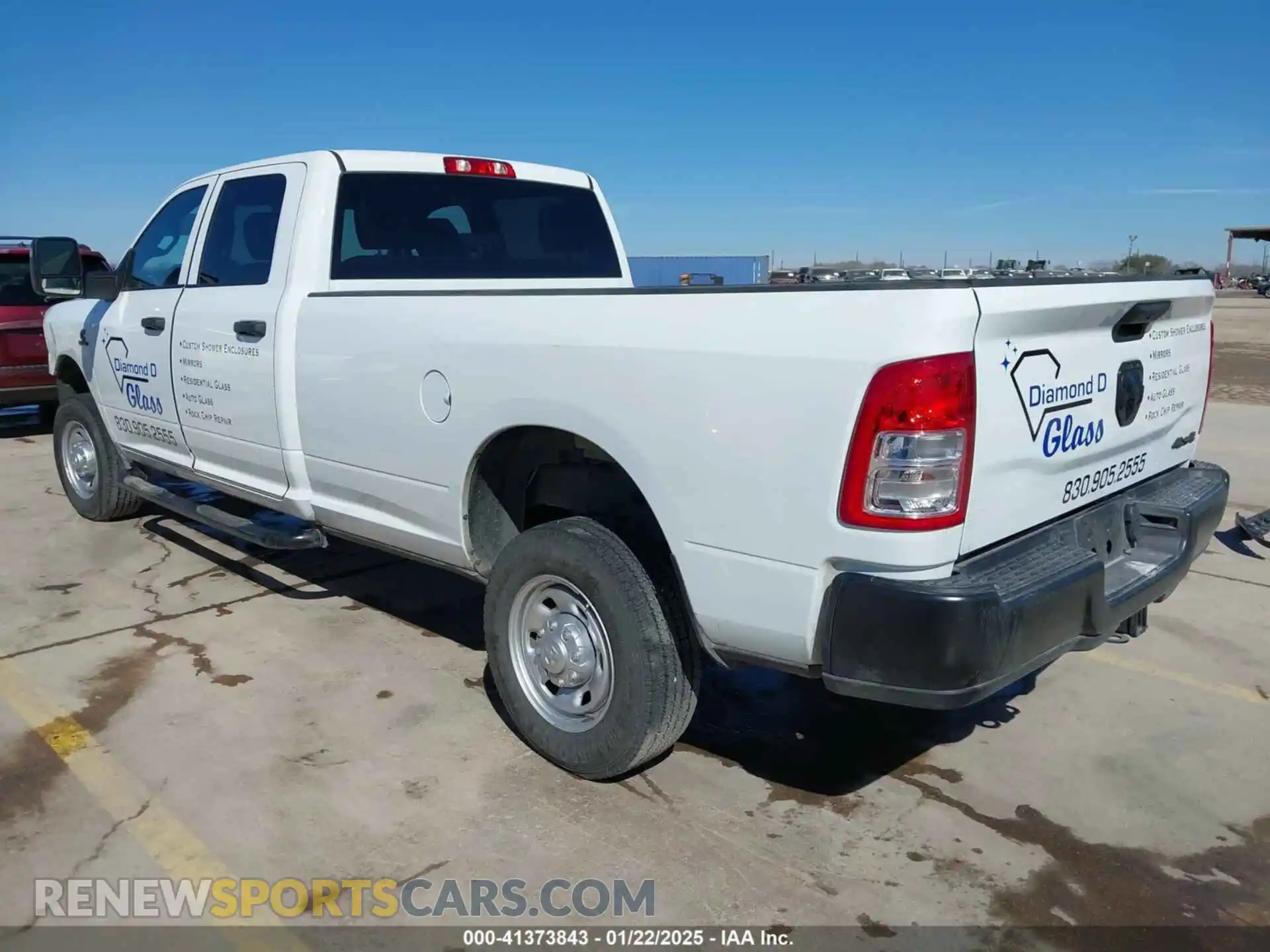 3 Photograph of a damaged car 3C6UR5HL3RG253266 RAM 2500 2024