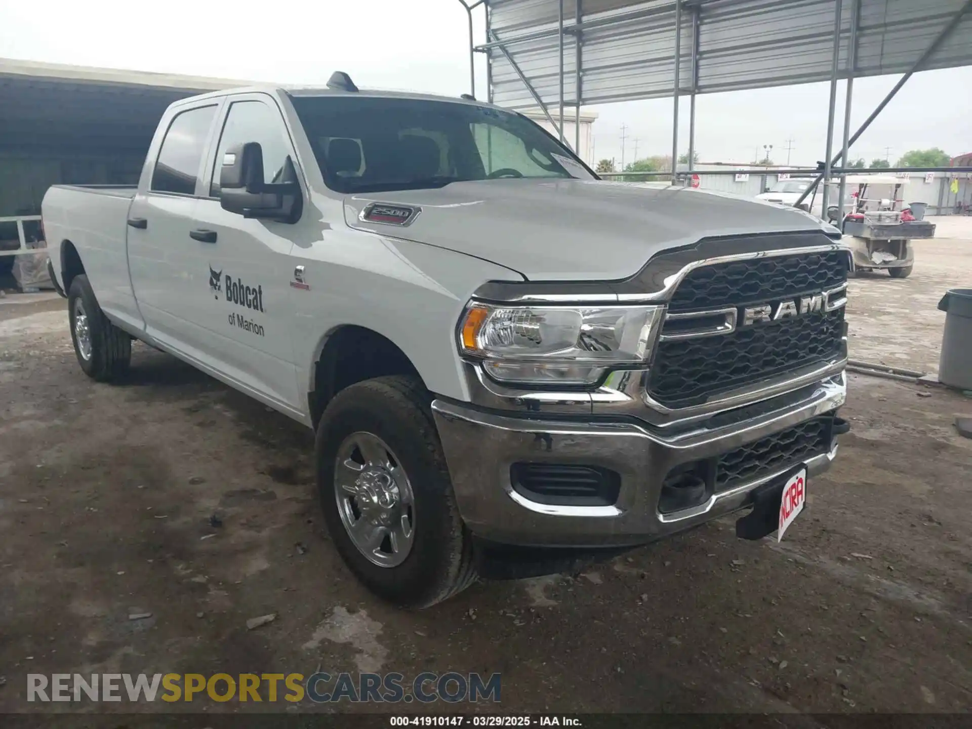 1 Photograph of a damaged car 3C6UR5HL7RG276663 RAM 2500 2024