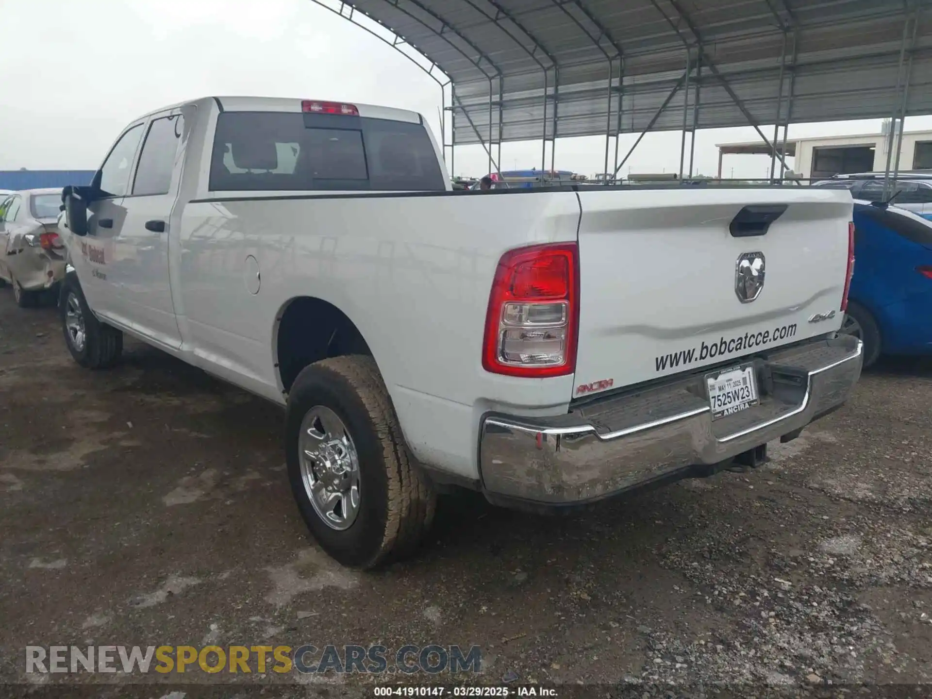 3 Photograph of a damaged car 3C6UR5HL7RG276663 RAM 2500 2024
