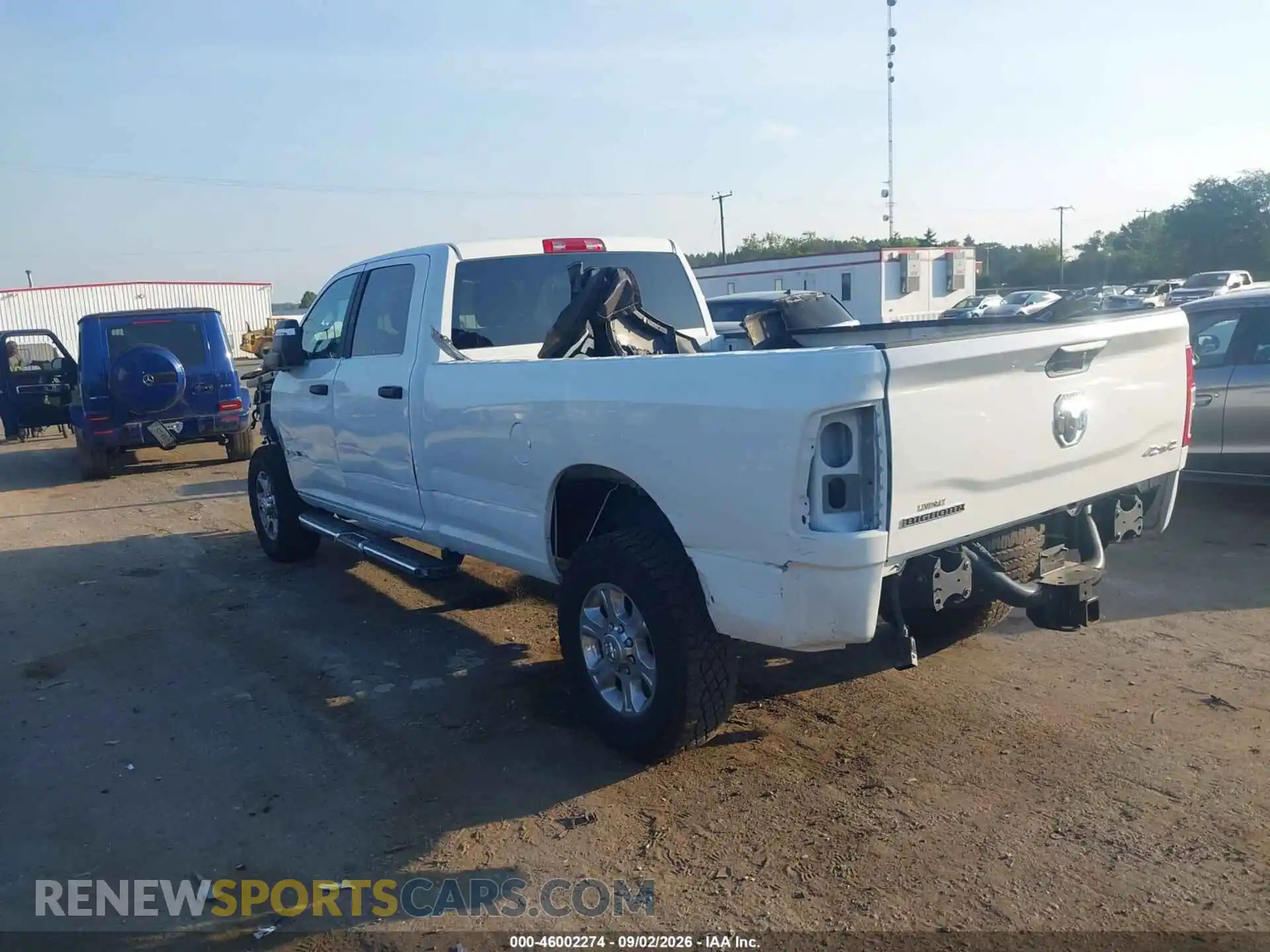 3 Photograph of a damaged car 3C6UR5JJ0RG343290 RAM 2500 2024