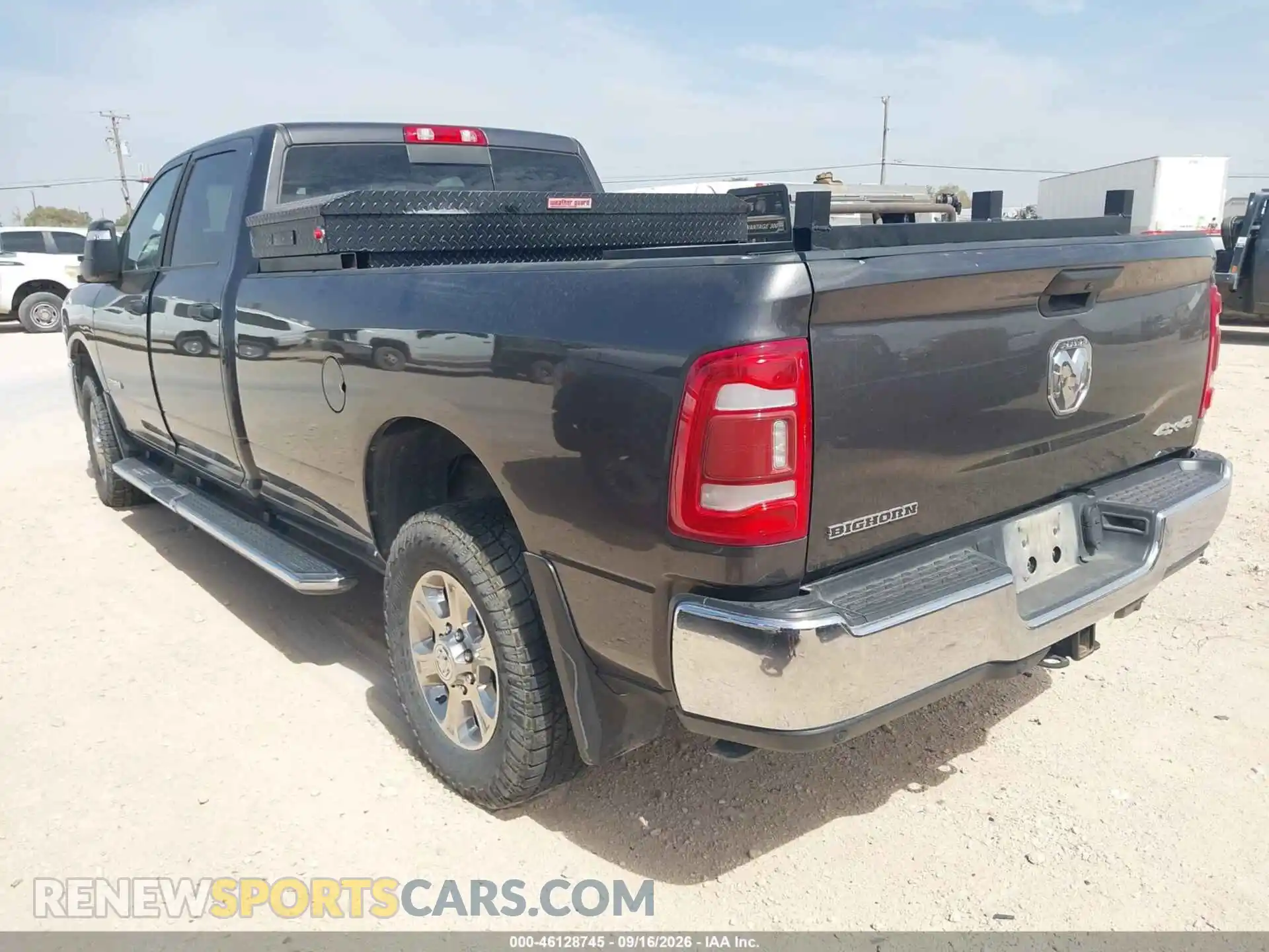 3 Photograph of a damaged car 3C6UR5JJ9RG192885 RAM 2500 2024