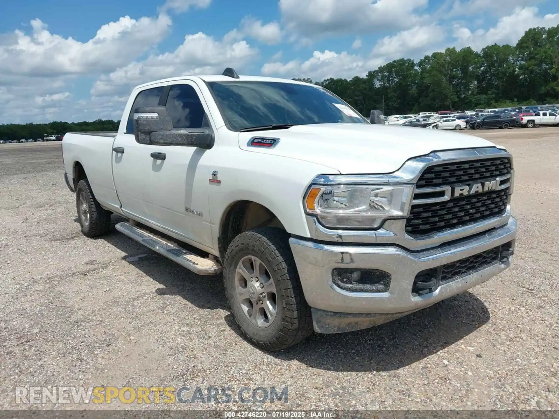 1 Photograph of a damaged car 3C6UR5JL3RG337694 RAM 2500 2024