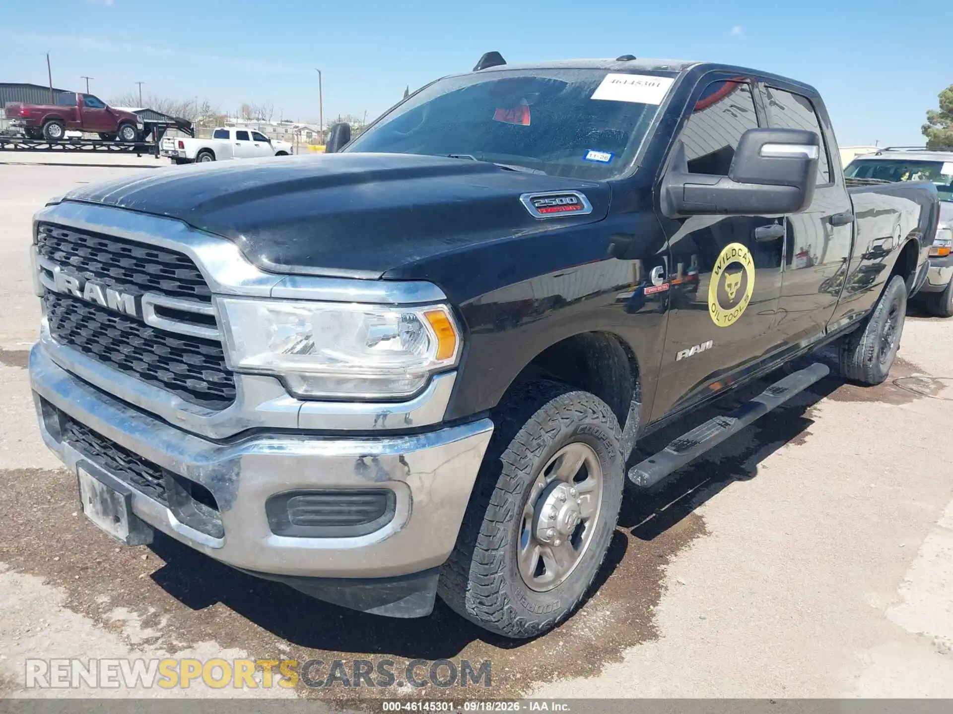2 fotografías del automóvil dañado 3C6UR5JL4RG193069 RAM 2500 2024