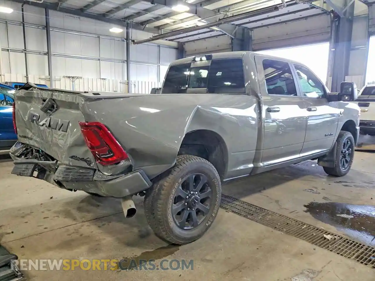 3 Photograph of a damaged car 3C63R5FL5SG585696 RAM 2500 2025