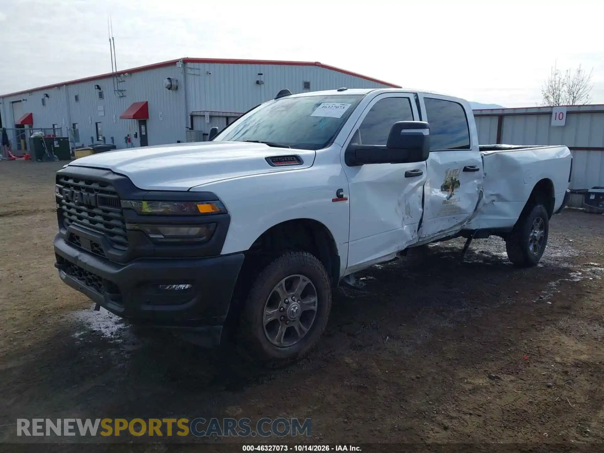 2 Photograph of a damaged car 3C63R5HLXSG548916 RAM 2500 2025