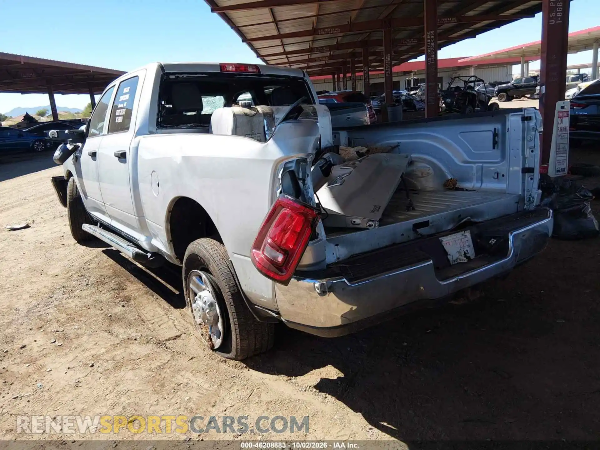 3 Photograph of a damaged car 3C63R4CL0TG366810 RAM 2500 2026