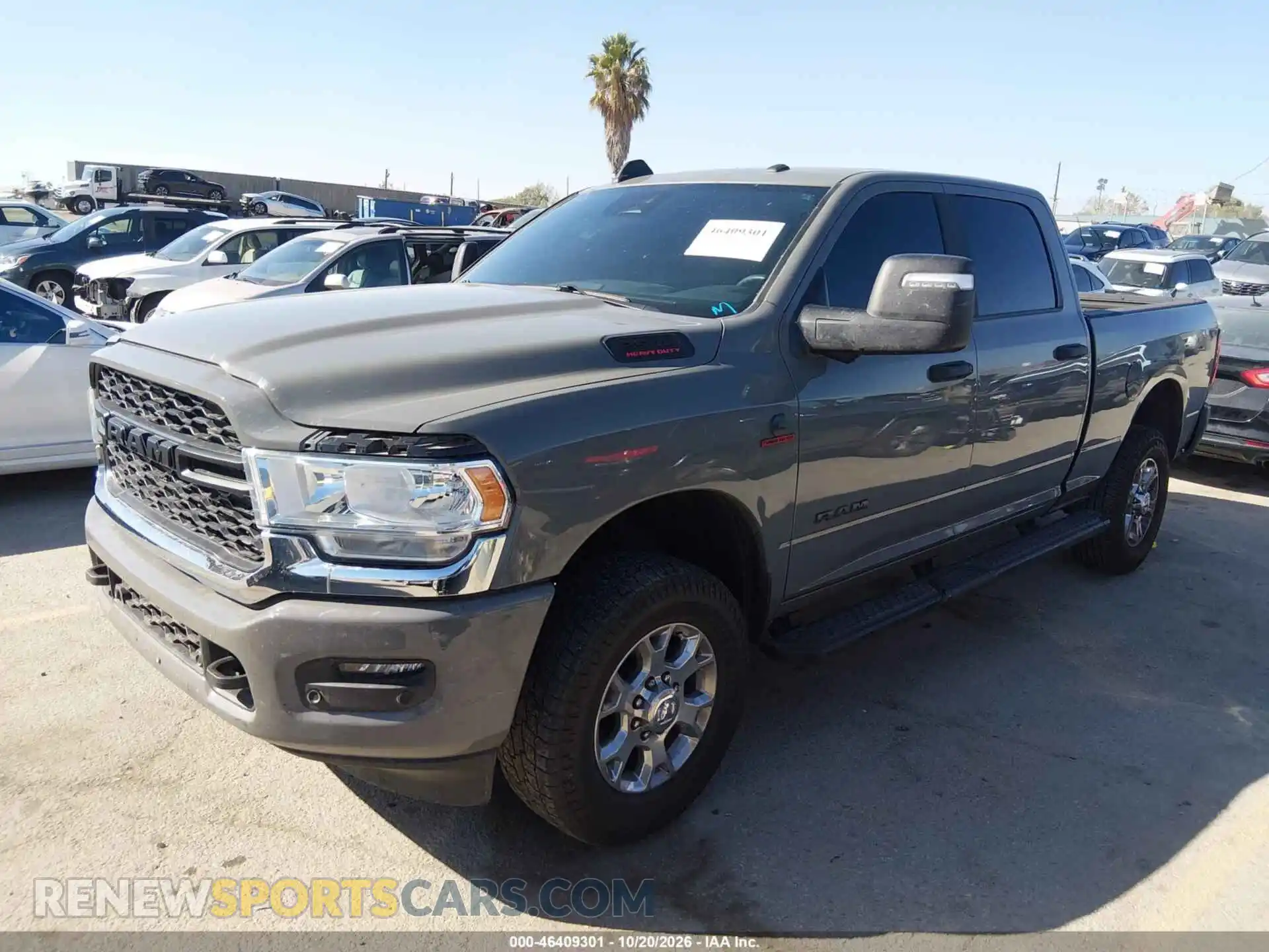 2 Photograph of a damaged car 3C63R5DL7TG209439 RAM 2500 2026