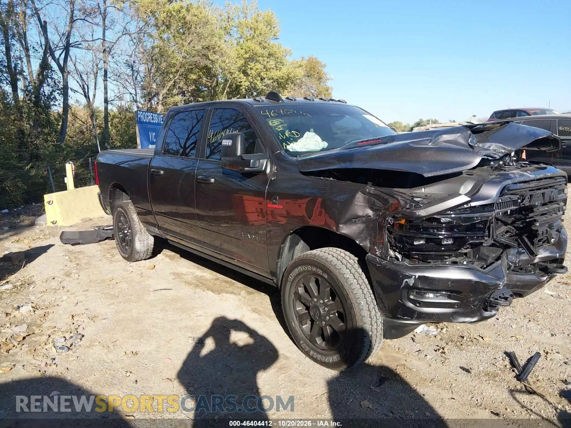 1 Photograph of a damaged car 3C63R5FL0TG320542 RAM 2500 2026