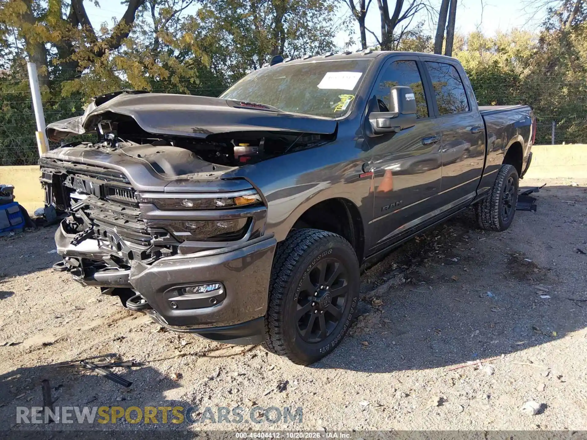2 Photograph of a damaged car 3C63R5FL0TG320542 RAM 2500 2026