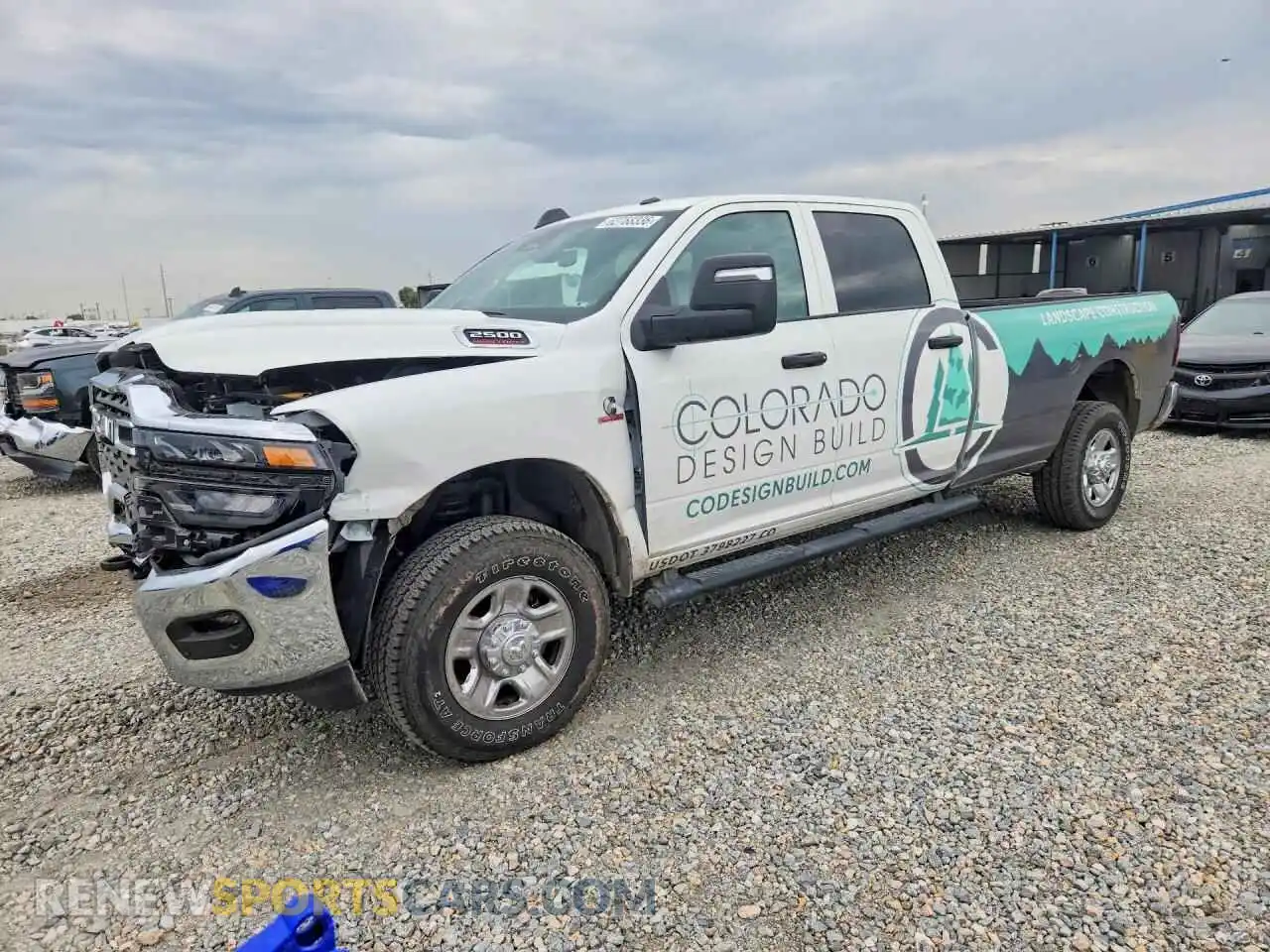 1 Photograph of a damaged car 3C63R5HL2TG238230 RAM 2500 2026