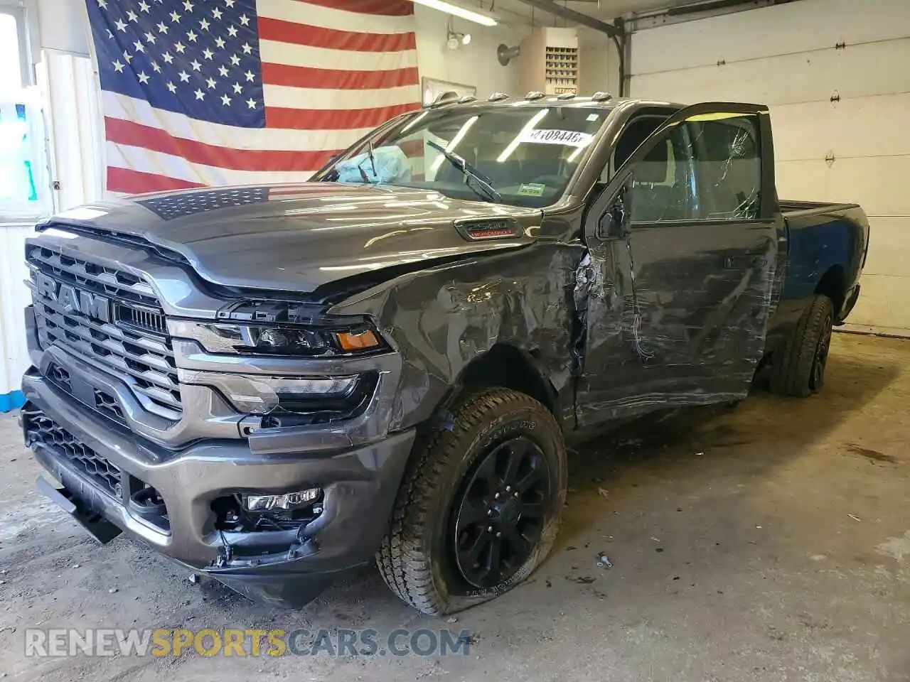 1 Photograph of a damaged car 3C6UR5DJ6TG189543 RAM 2500 2026