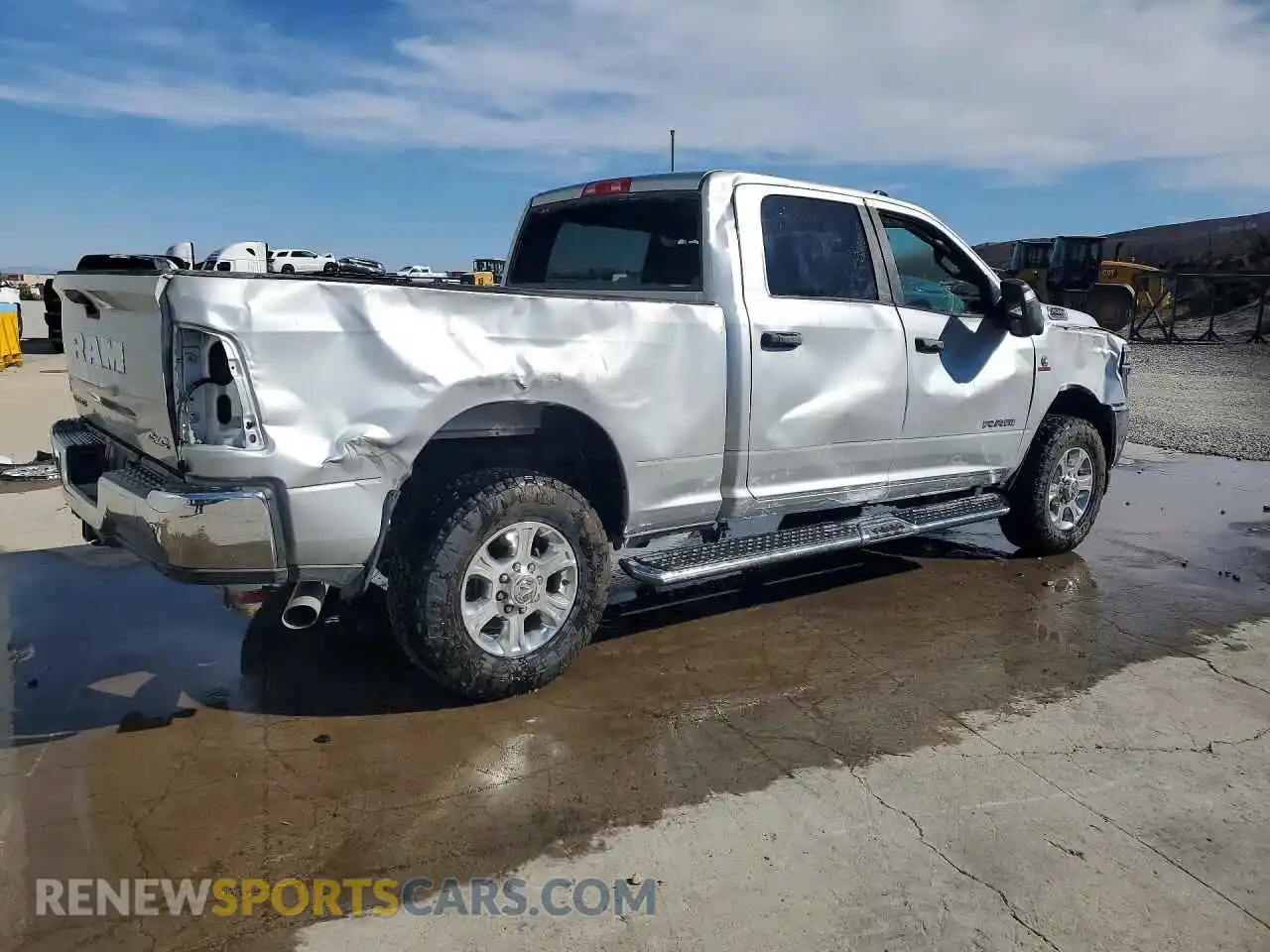 3 Photograph of a damaged car 3C6UR5DL4TG295488 RAM 2500 2026