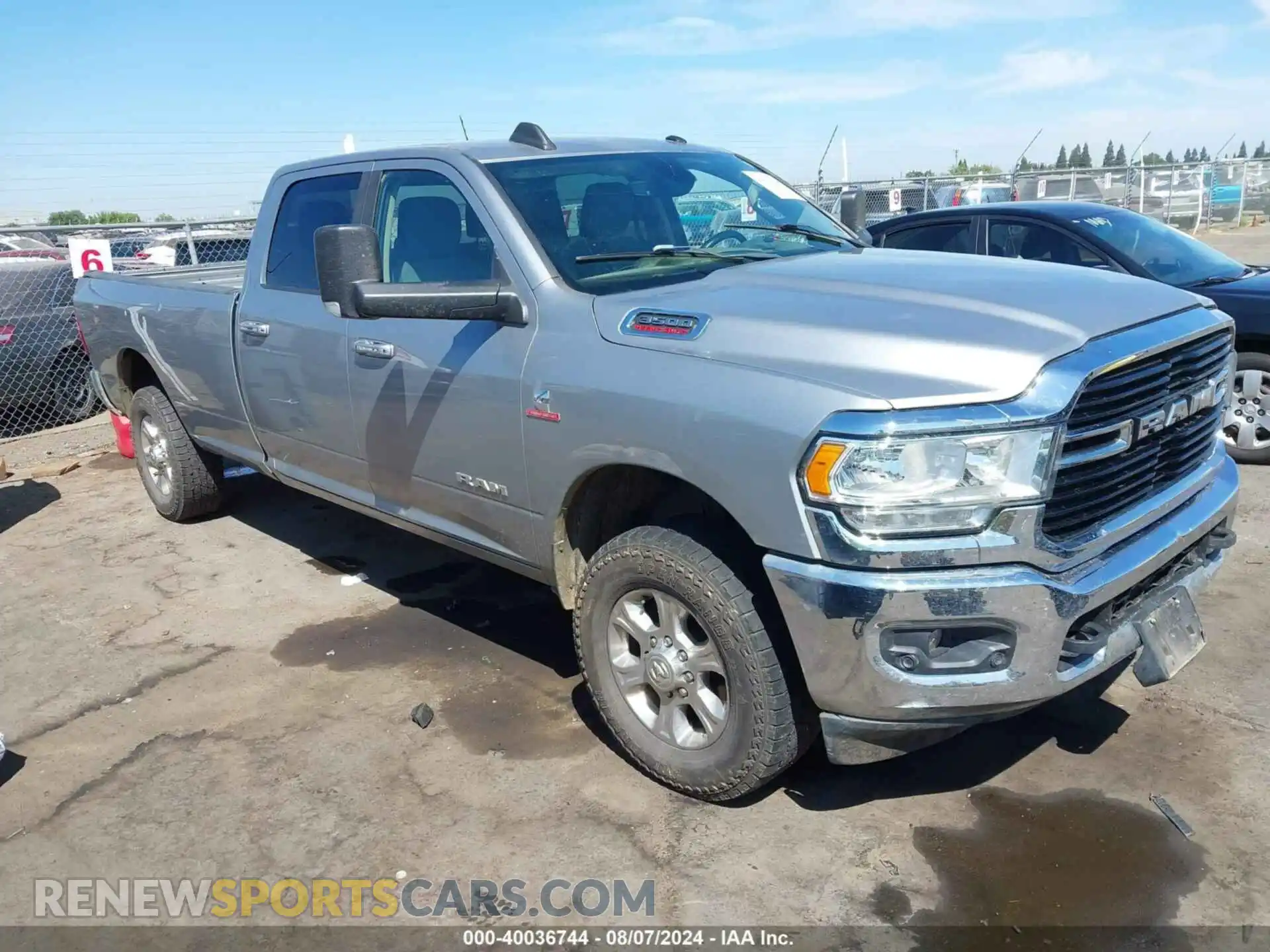 1 Photograph of a damaged car 3C63R3HL6KG624197 RAM 3500 2019