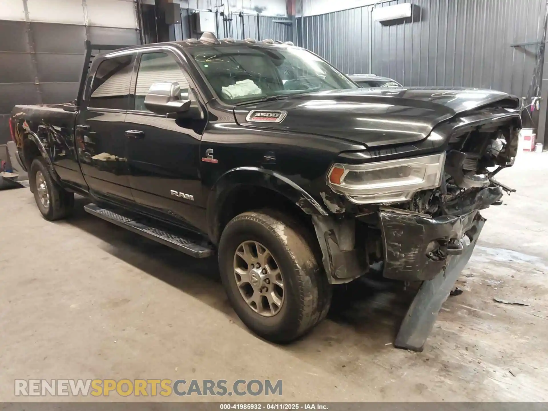 1 Photograph of a damaged car 3C63R3JL0KG600617 RAM 3500 2019