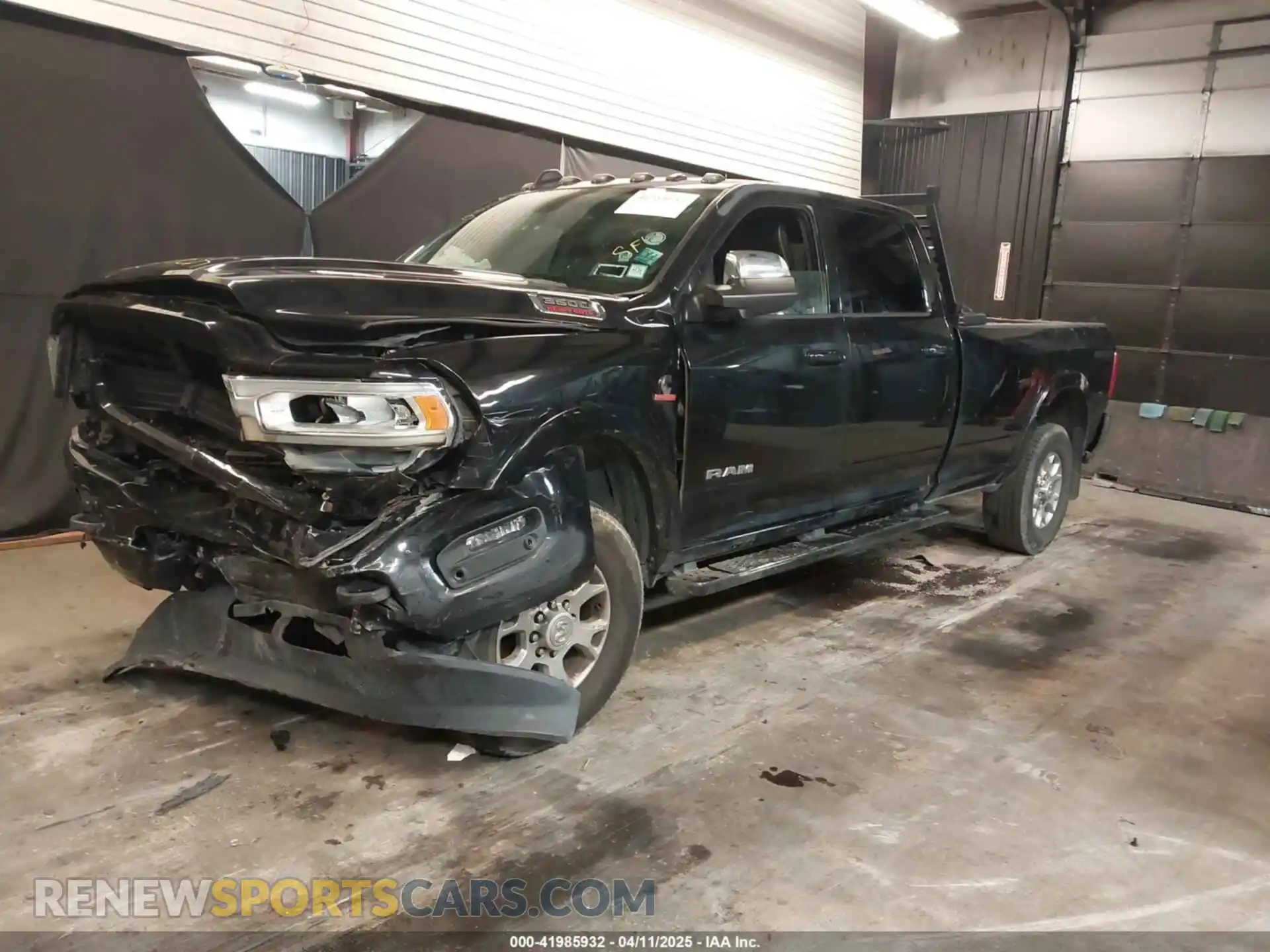 2 Photograph of a damaged car 3C63R3JL0KG600617 RAM 3500 2019