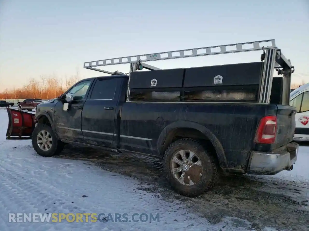 2 Photograph of a damaged car 3C63R3RL4KG622107 RAM 3500 2019