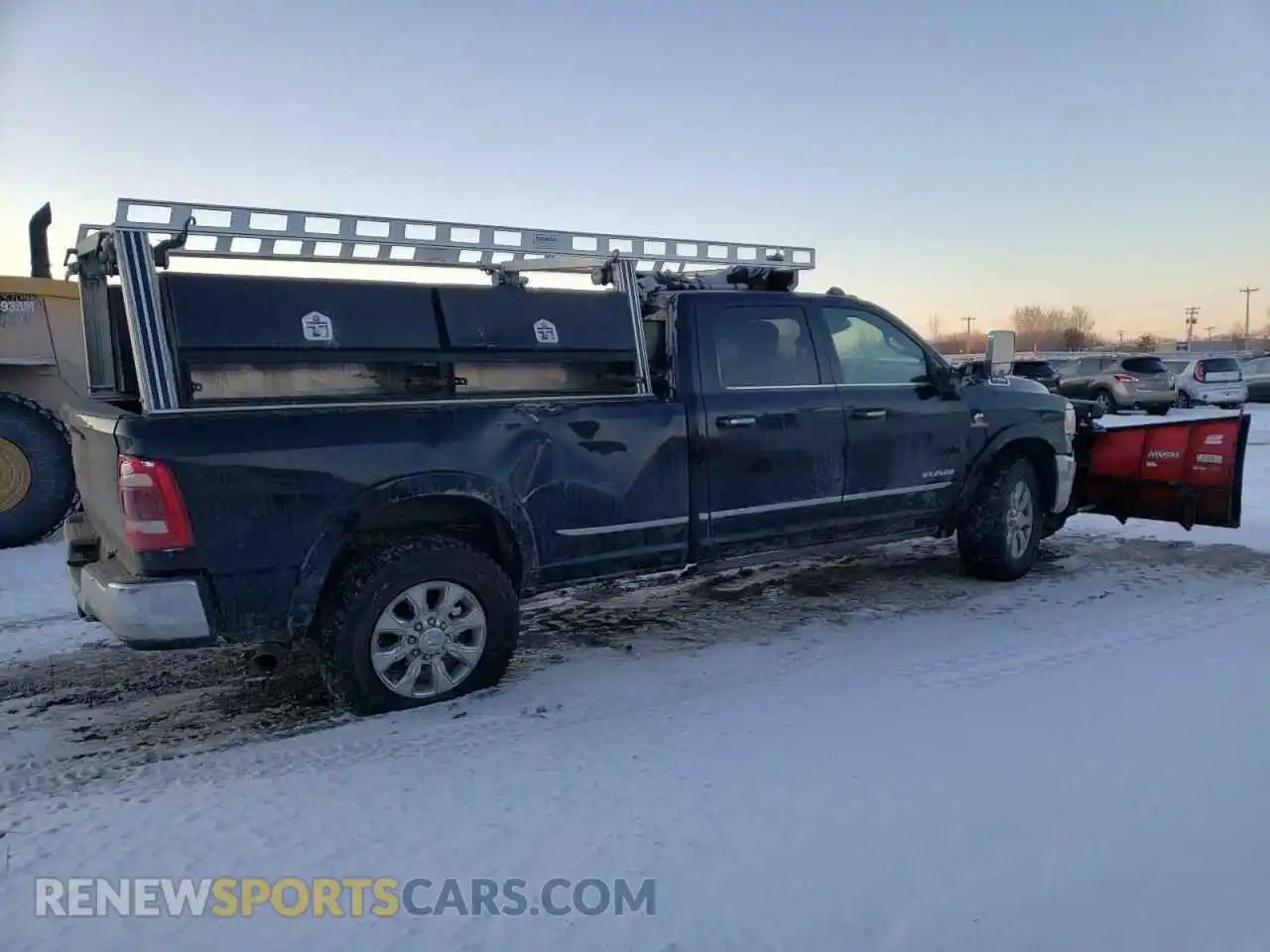 3 Photograph of a damaged car 3C63R3RL4KG622107 RAM 3500 2019