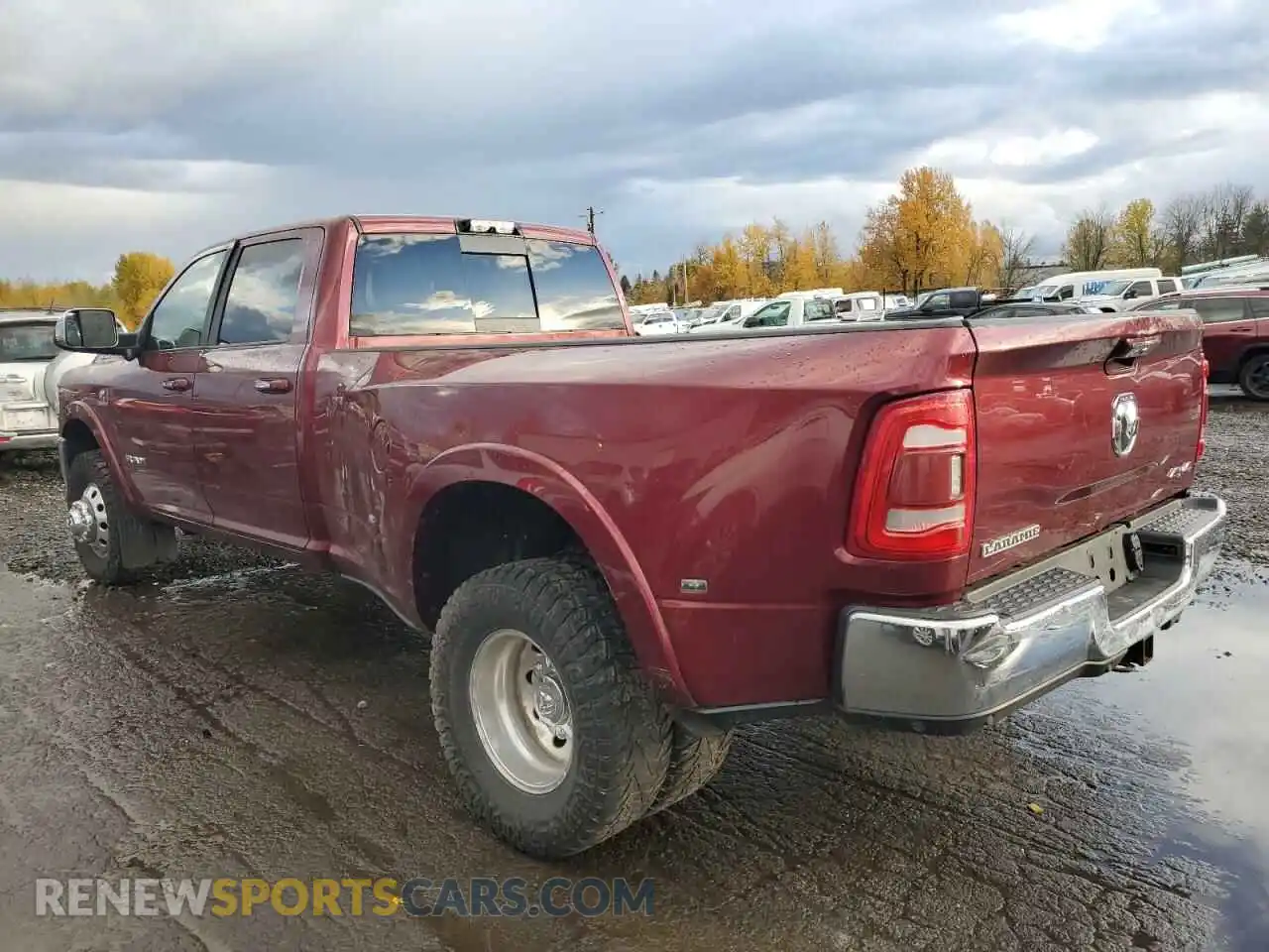 2 fotografías del automóvil dañado 3C63RRJLXKG533124 RAM 3500 2019