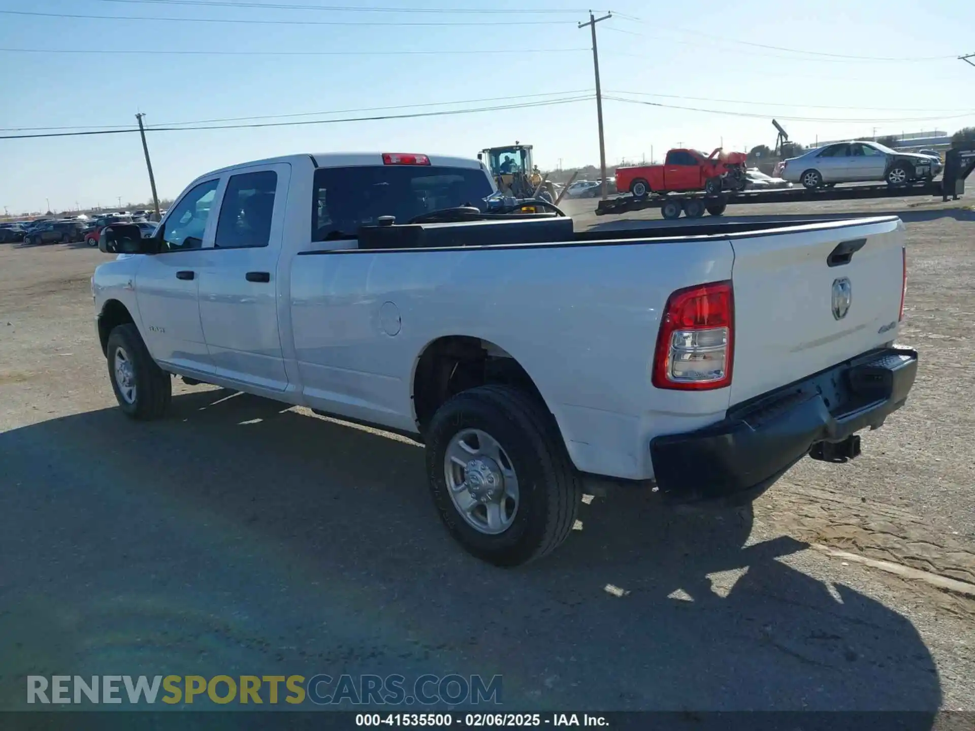 3 Photograph of a damaged car 3C63R3GLXNG163592 RAM 3500 2022