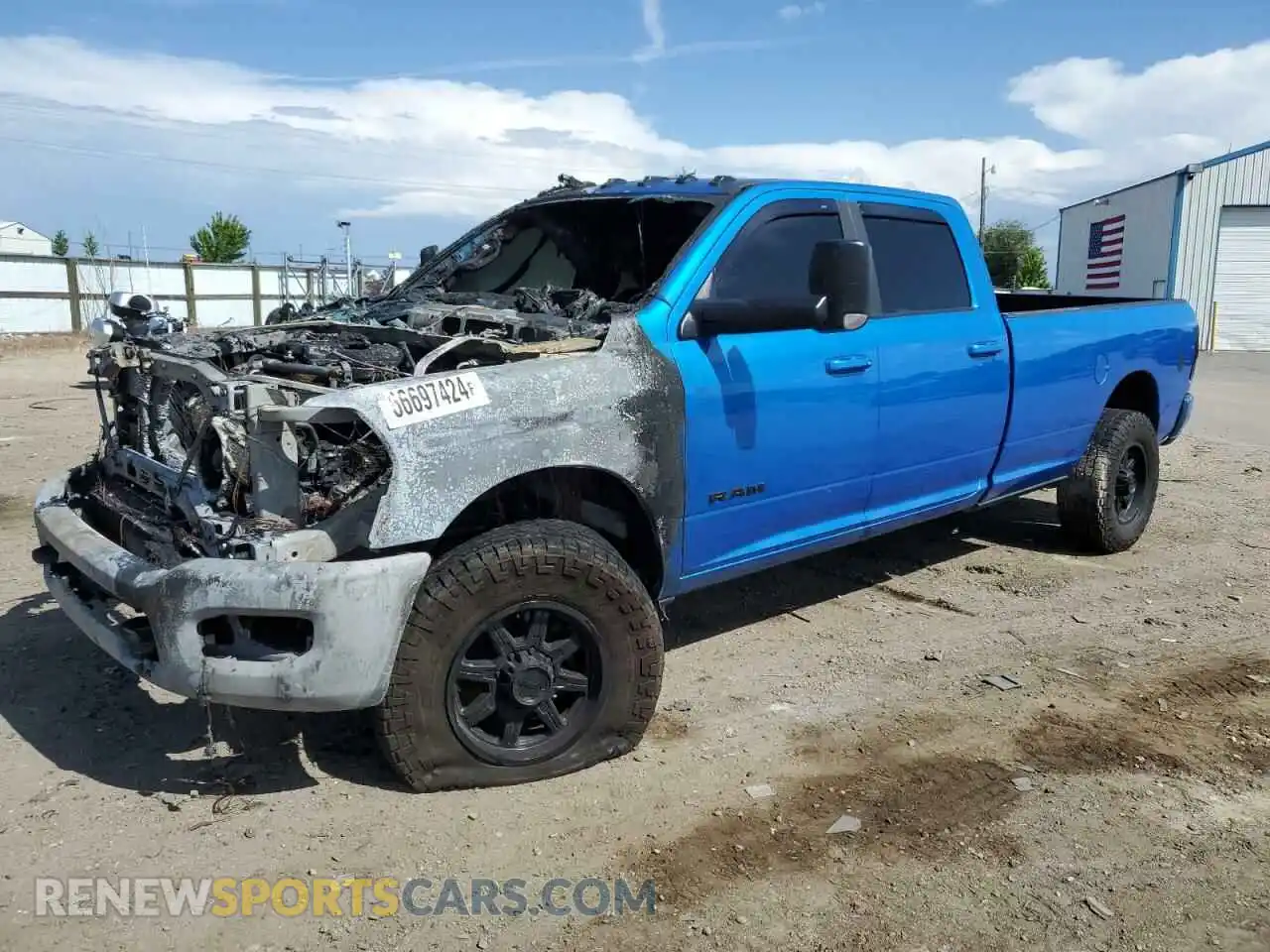 1 fotografías del automóvil dañado 3C63R3HL4NG175123 RAM 3500 2022