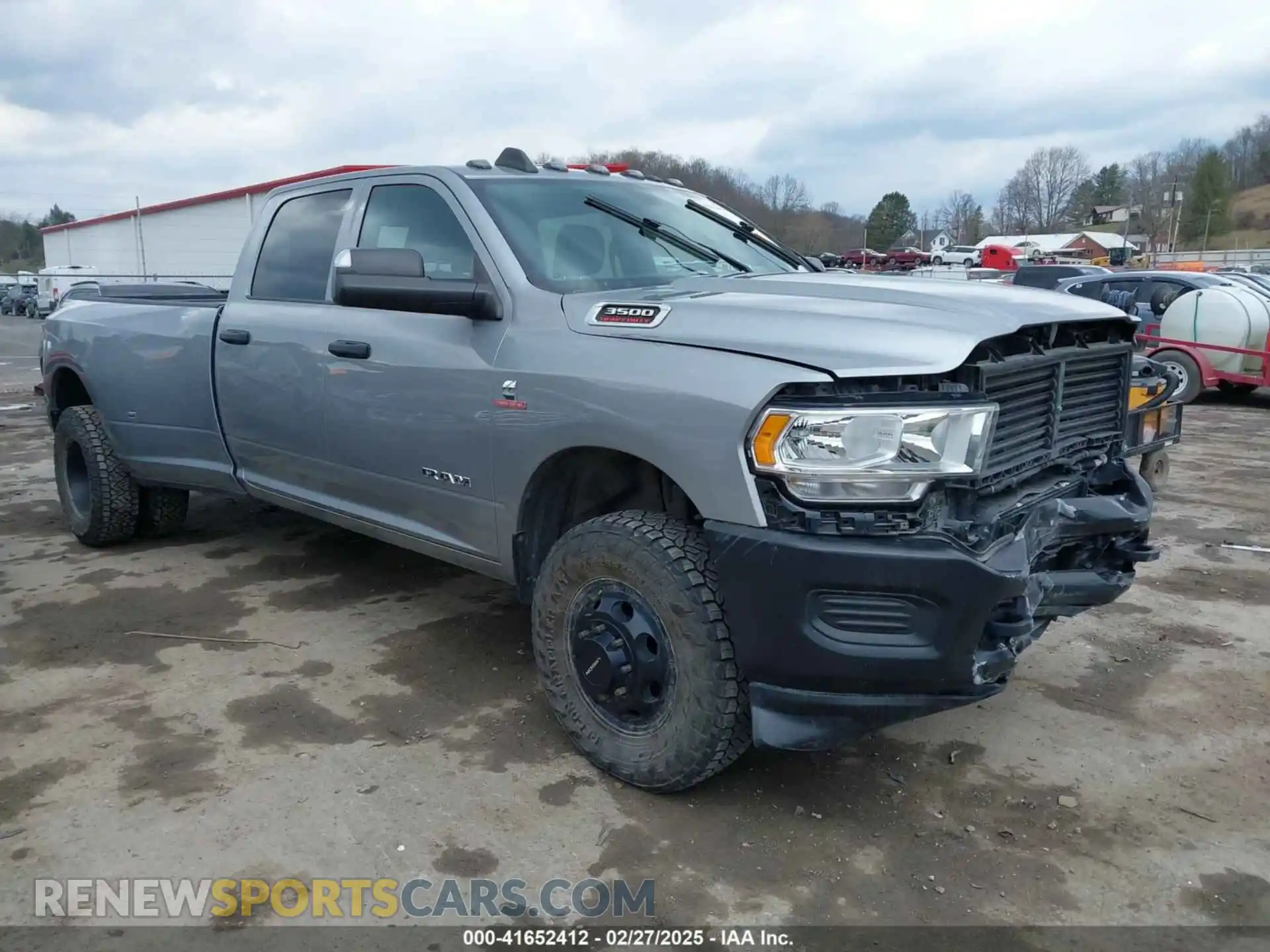1 Photograph of a damaged car 3C63RRGL0NG114484 RAM 3500 2022