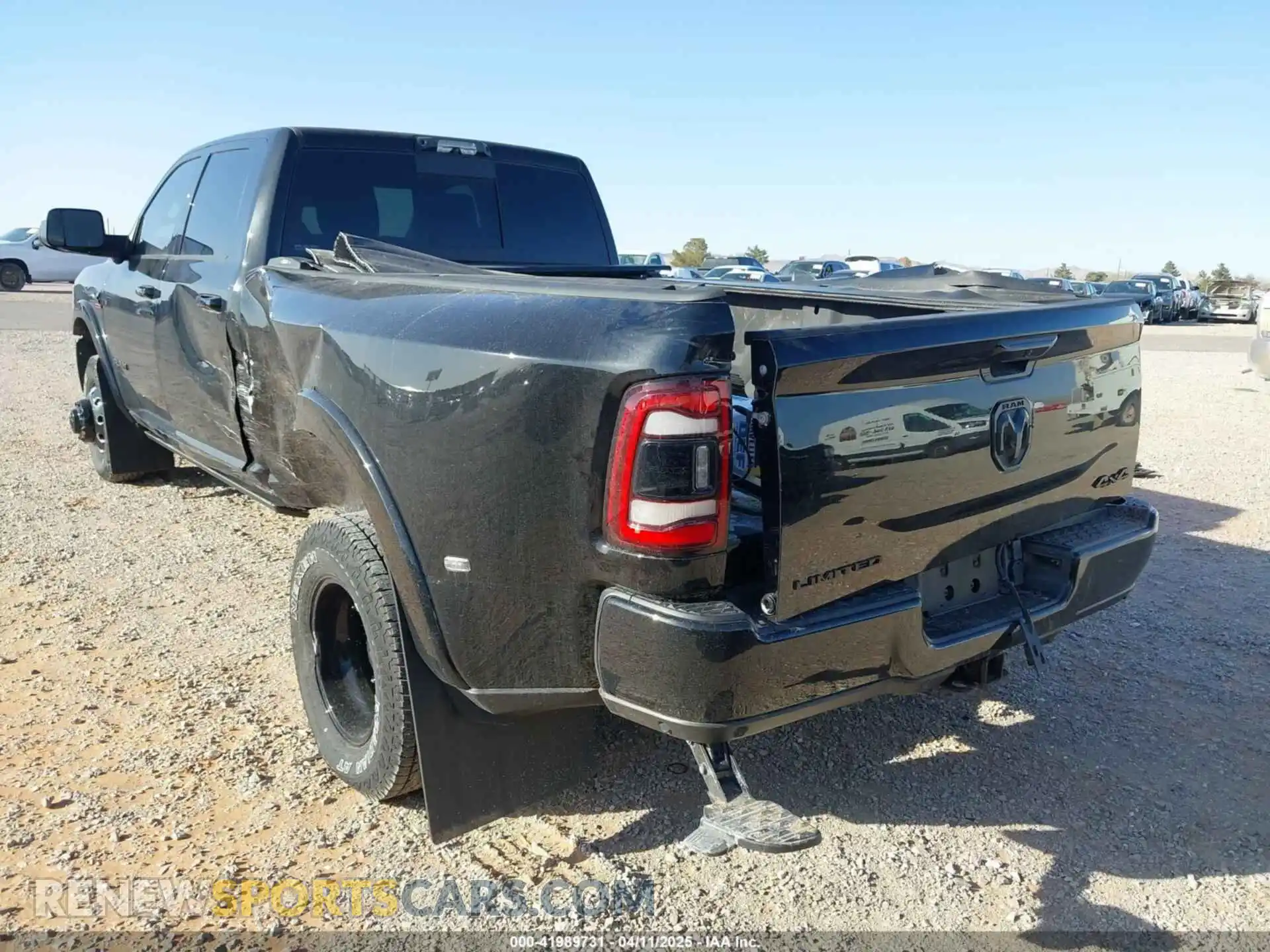 3 fotografías del automóvil dañado 3C63RRRL9NG153765 RAM 3500 2022