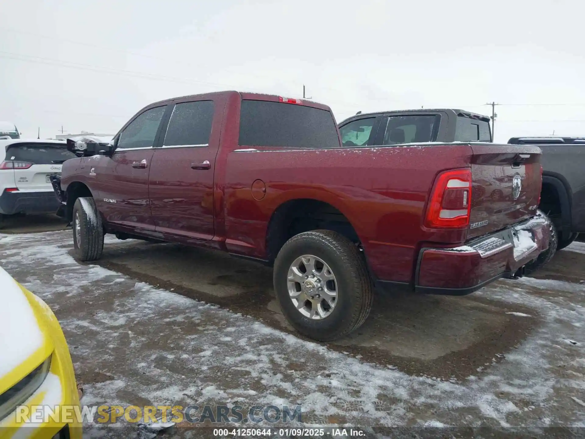 3 Photograph of a damaged car 3C63R3EL7PG643756 RAM 3500 2023