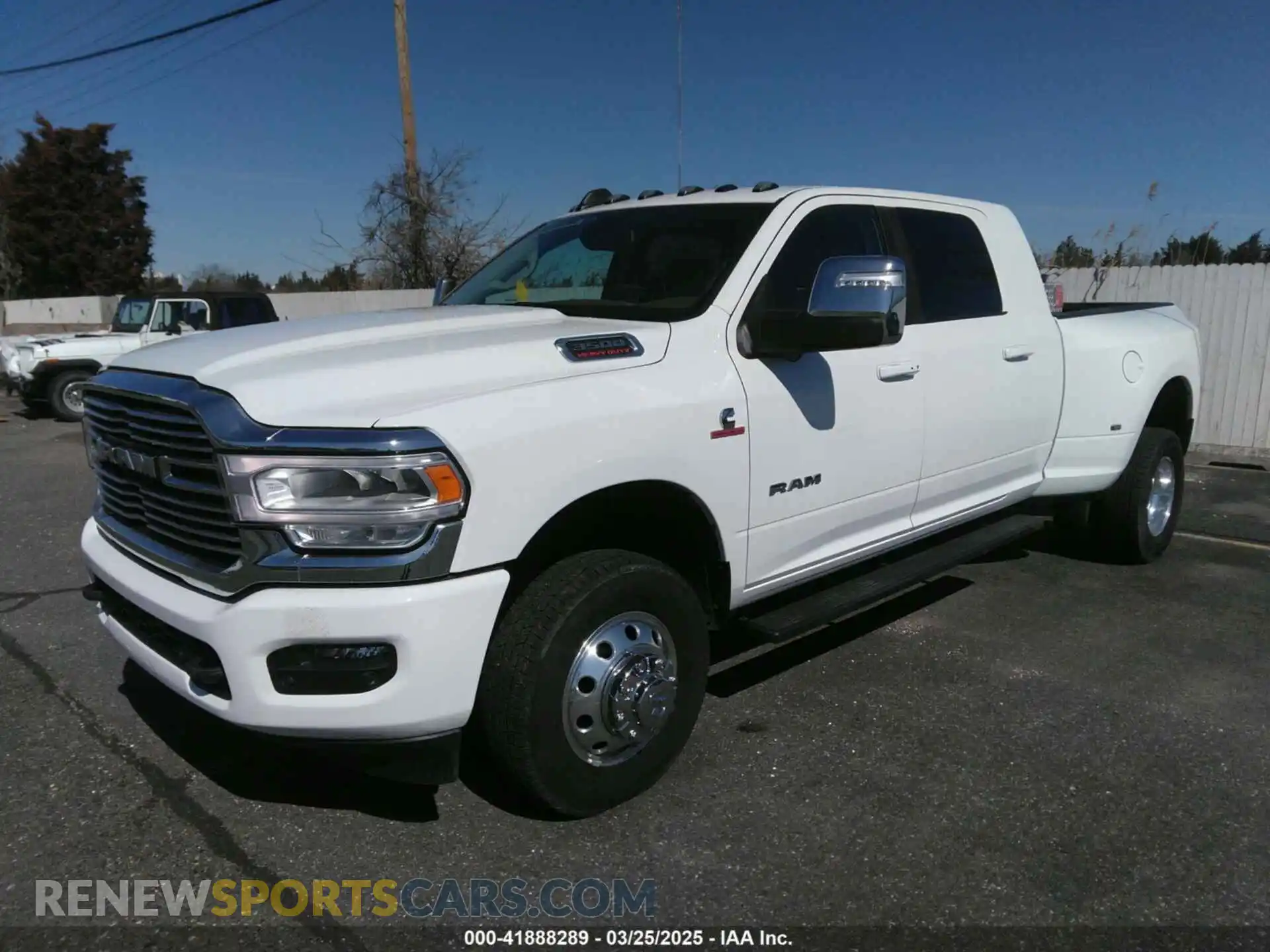 1 Photograph of a damaged car 3C63RRML6PG644417 RAM 3500 2023
