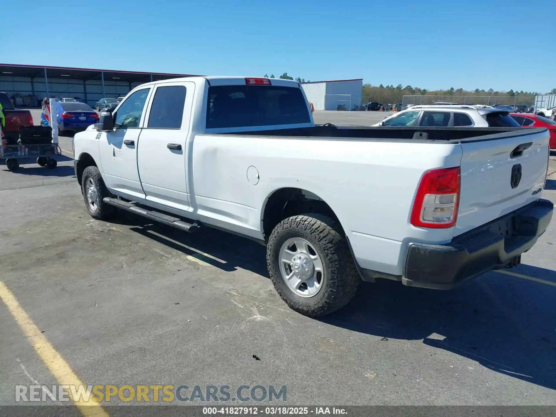 3 Photograph of a damaged car 3C63R3GJ6RG242522 RAM 3500 2024