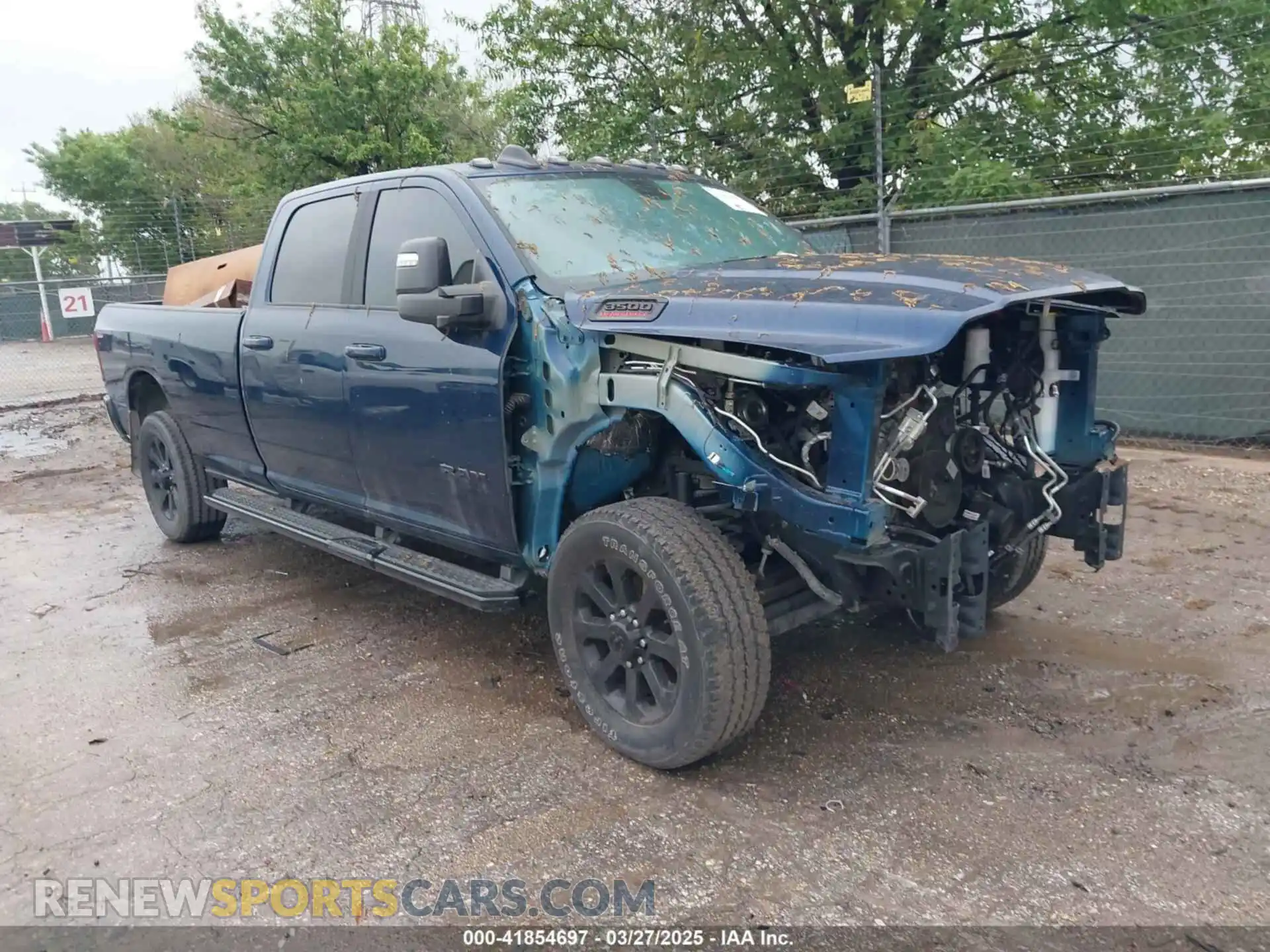 1 Photograph of a damaged car 3C63R3HL4RG170655 RAM 3500 2024