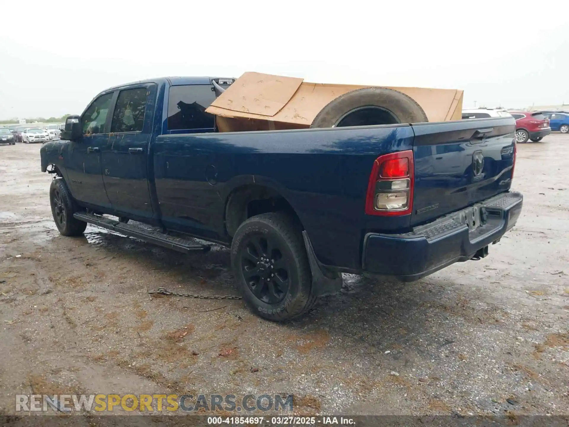 3 Photograph of a damaged car 3C63R3HL4RG170655 RAM 3500 2024