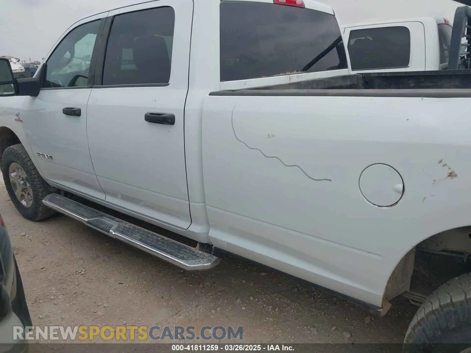 3 Photograph of a damaged car 3C63R3HL9RG165581 RAM 3500 2024