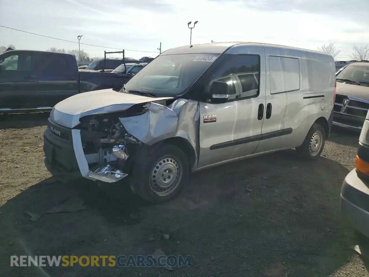 1 Photograph of a damaged car ZFBHRFAB9K6N63305 RAM All Models 2019