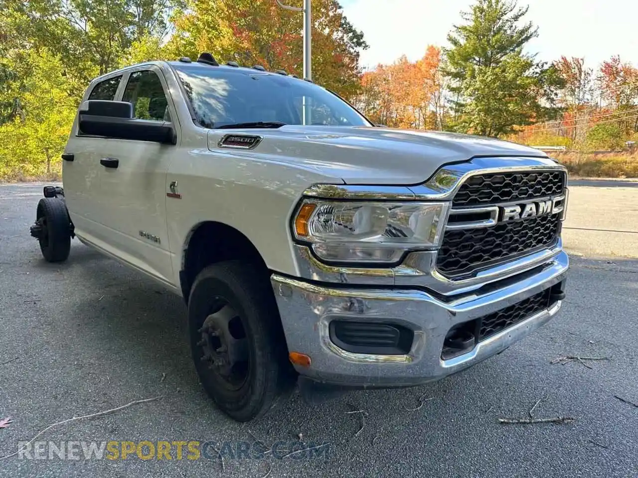 1 Photograph of a damaged car 3C7WRTCLXLG279872 RAM All Models 2020