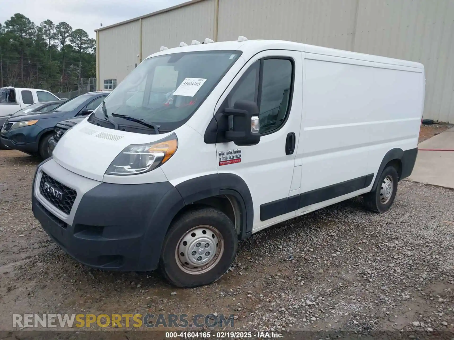 2 Фотография поврежденного автомобиля 3C6TRVAG4KE565915 RAM PROMASTER 1500 2019