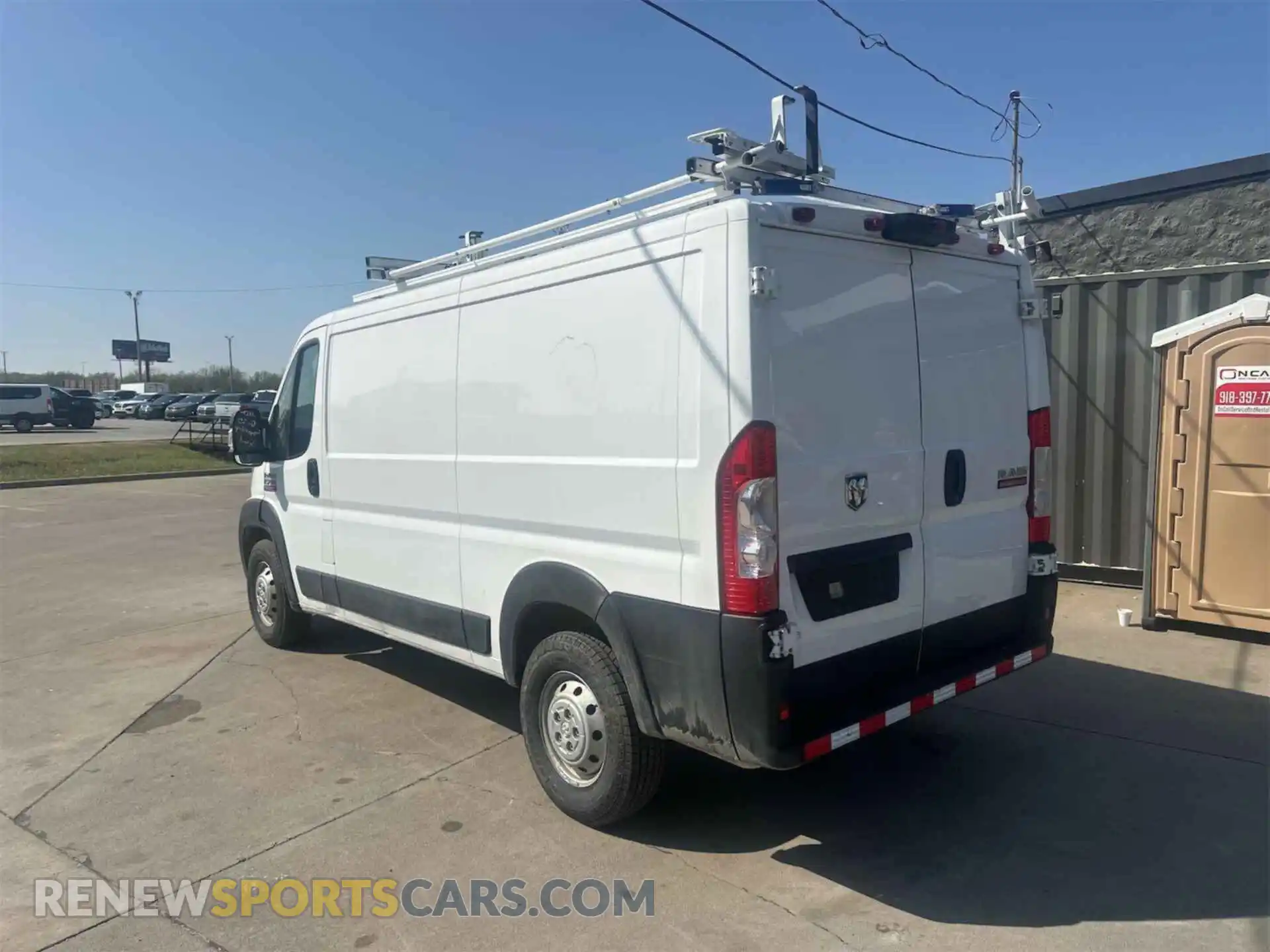2 Photograph of a damaged car 3C6TRVAG9LE127280 RAM PROMASTER 1500 2020