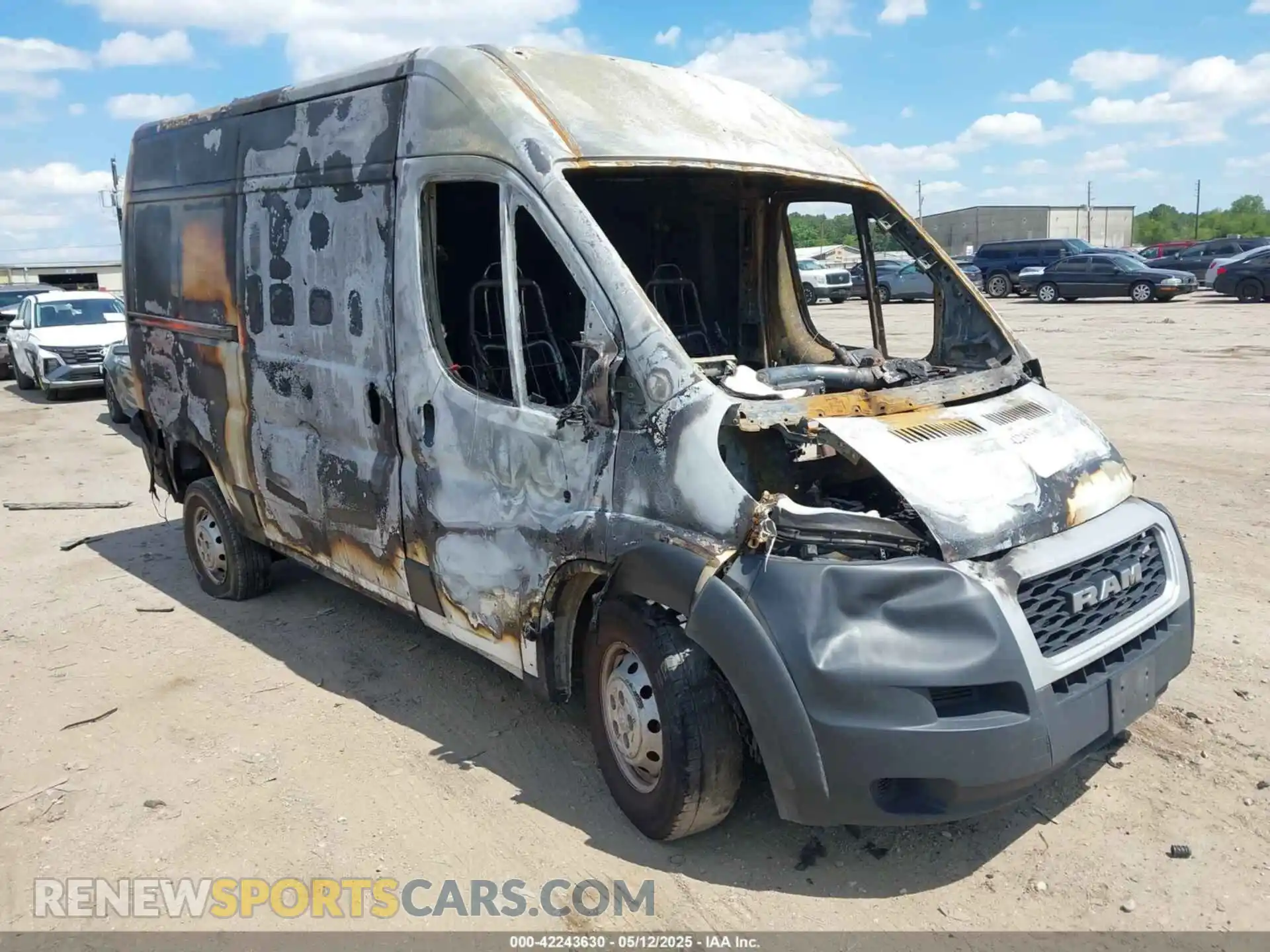 1 Фотография поврежденного автомобиля 3C6TRVBG8LE102398 RAM PROMASTER 1500 2020