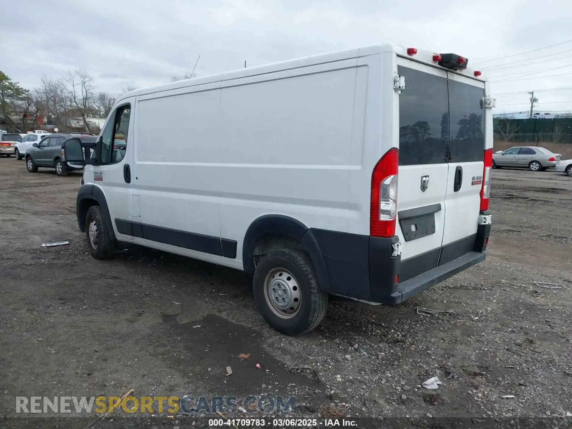 3 Photograph of a damaged car 3C6LRVAGXME559894 RAM PROMASTER 1500 2021