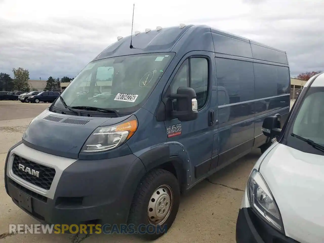 1 Photograph of a damaged car 3C6FRVJG0ME501077 RAM PROMASTER 2021