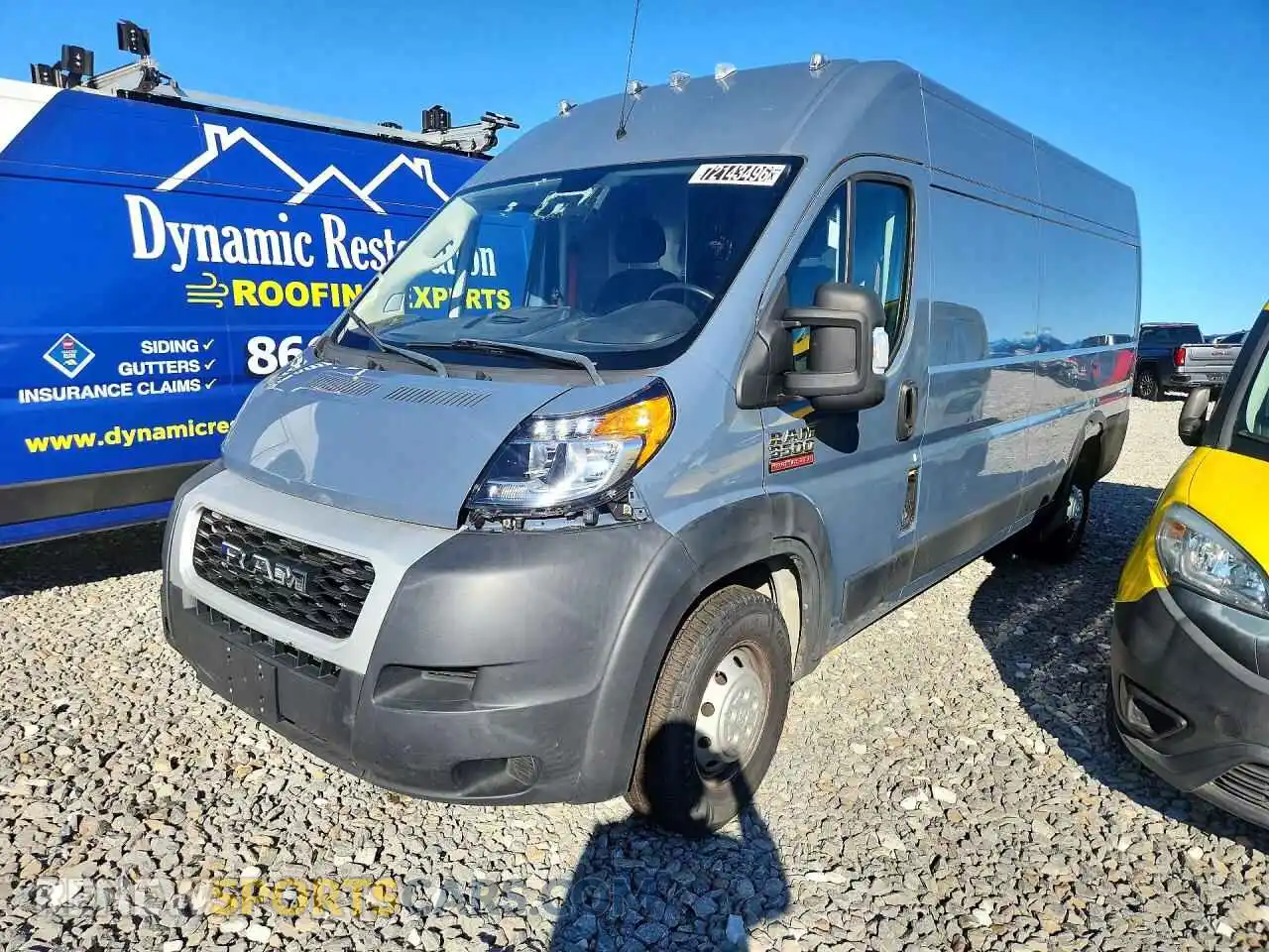 1 fotografías del automóvil dañado 3C6FRVJG3ME503485 RAM PROMASTER 2021
