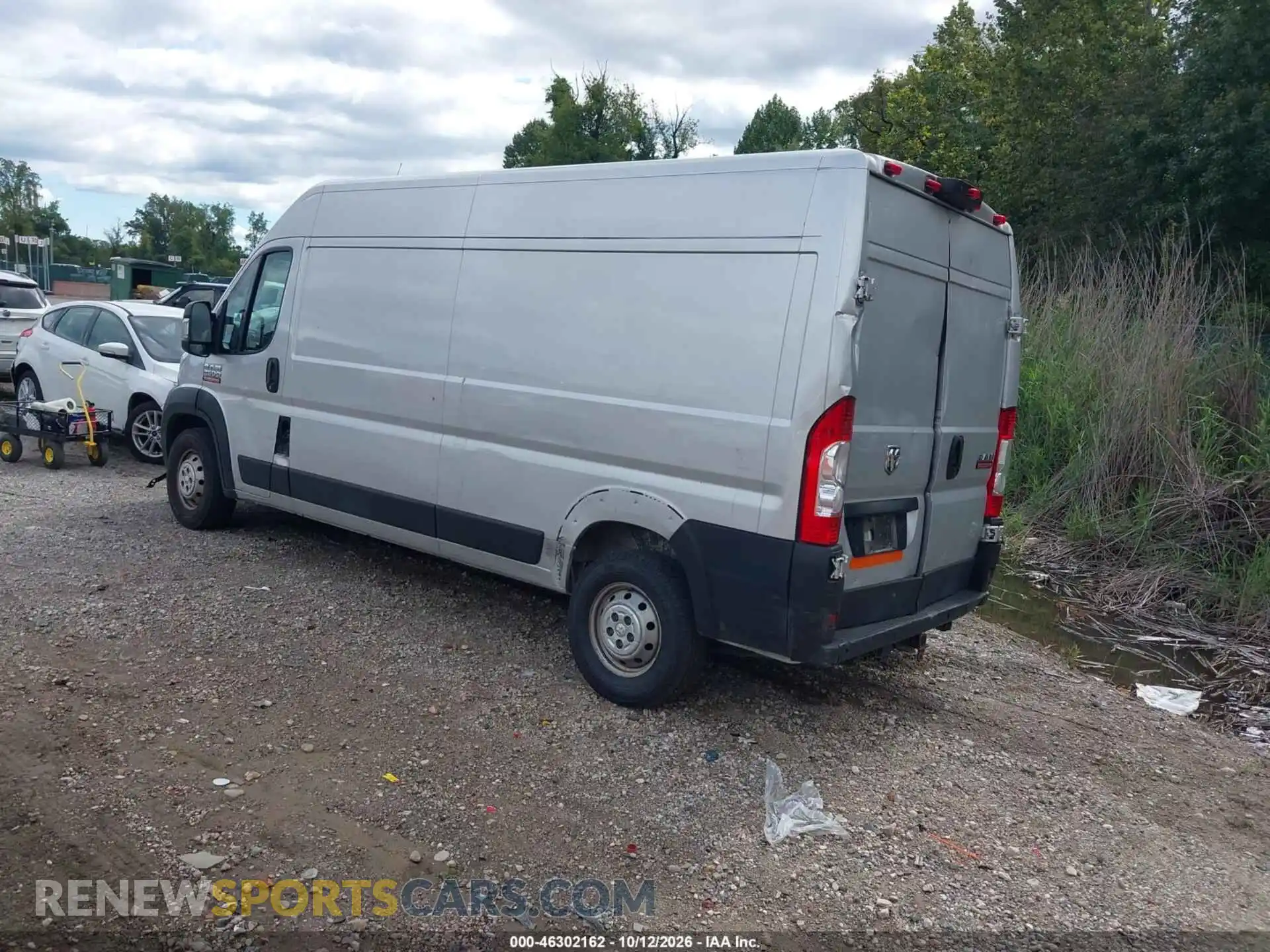 3 Фотография поврежденного автомобиля 3C6LRVDG6ME518223 RAM PROMASTER 2021