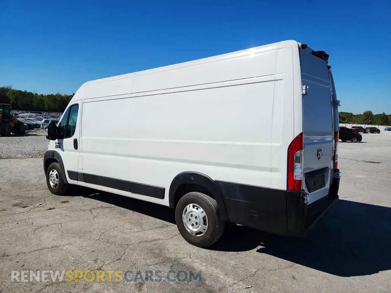 2 Photograph of a damaged car 3C6MRVJG6ME558083 RAM PROMASTER 2021