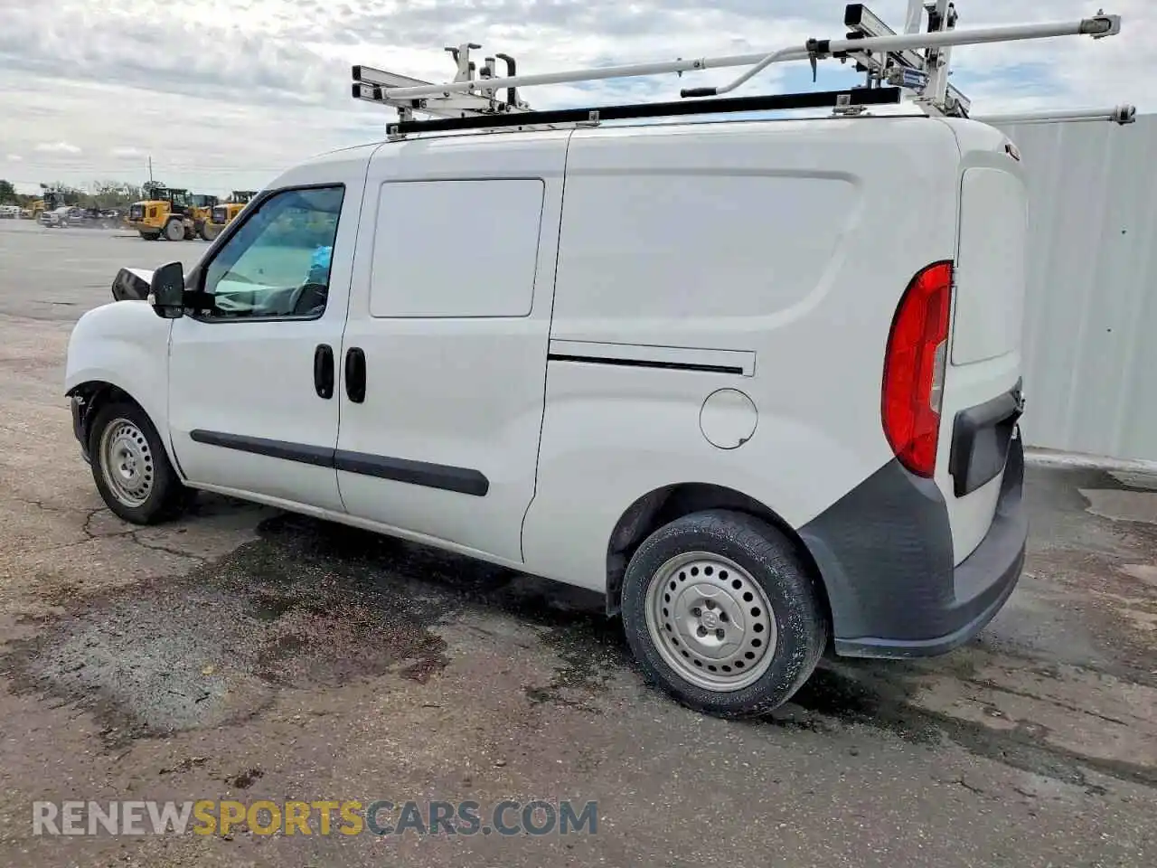2 fotografías del automóvil dañado ZFBHRFAB0M6V76091 RAM PROMASTER 2021