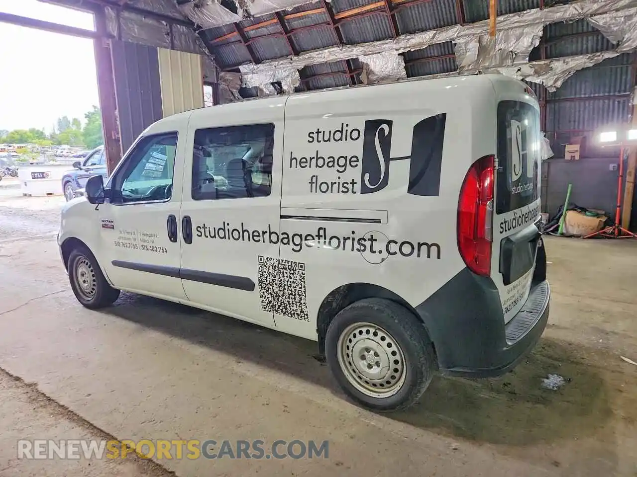 2 Photograph of a damaged car ZFBHRFAB7M6V27275 RAM PROMASTER 2021